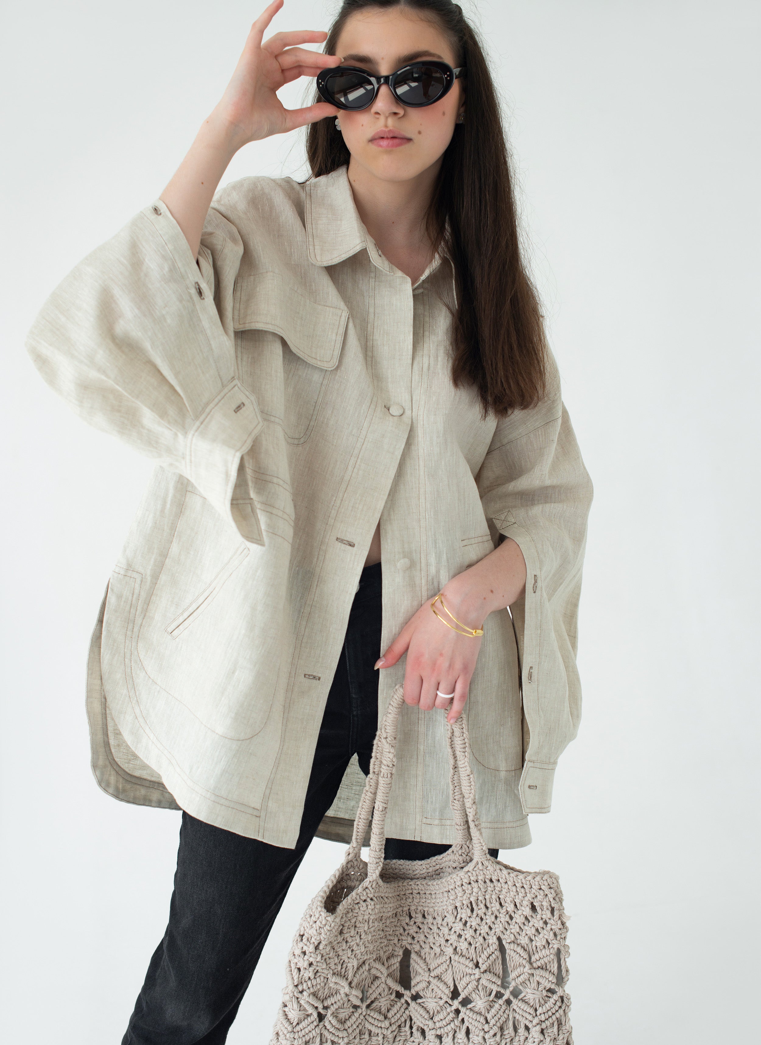 SUNDAY shirt in beige