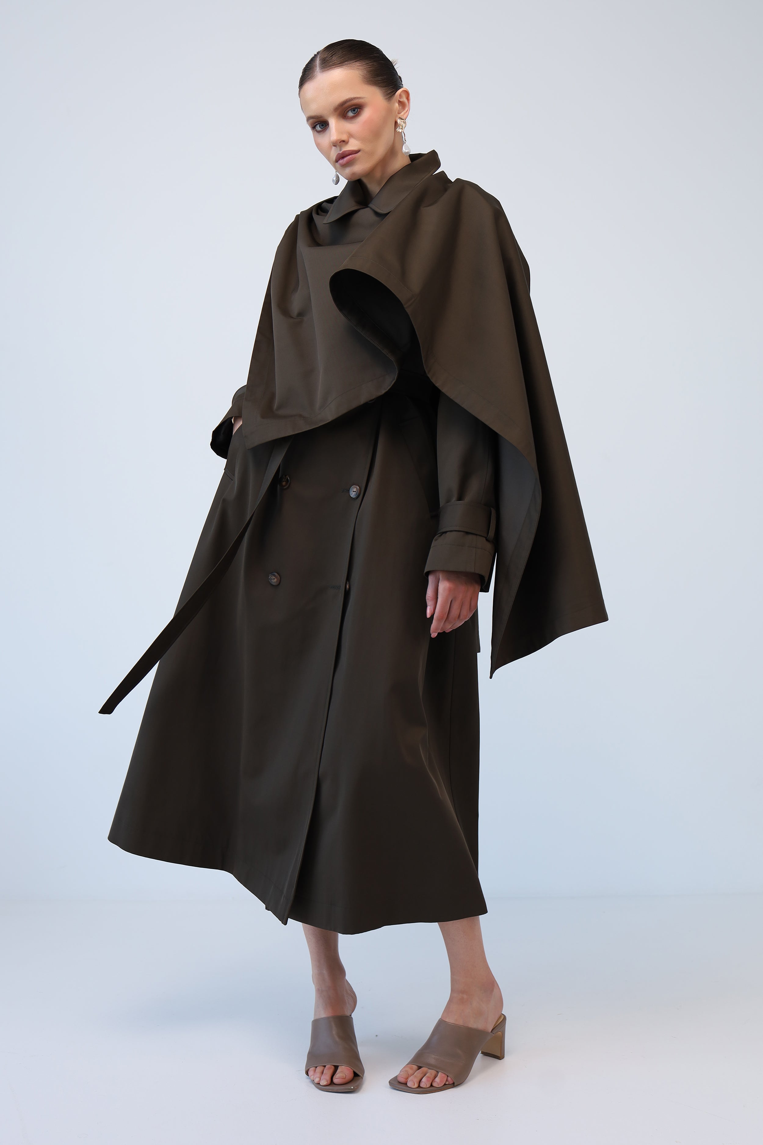 Тренчкот AMSTERDAM / хакі