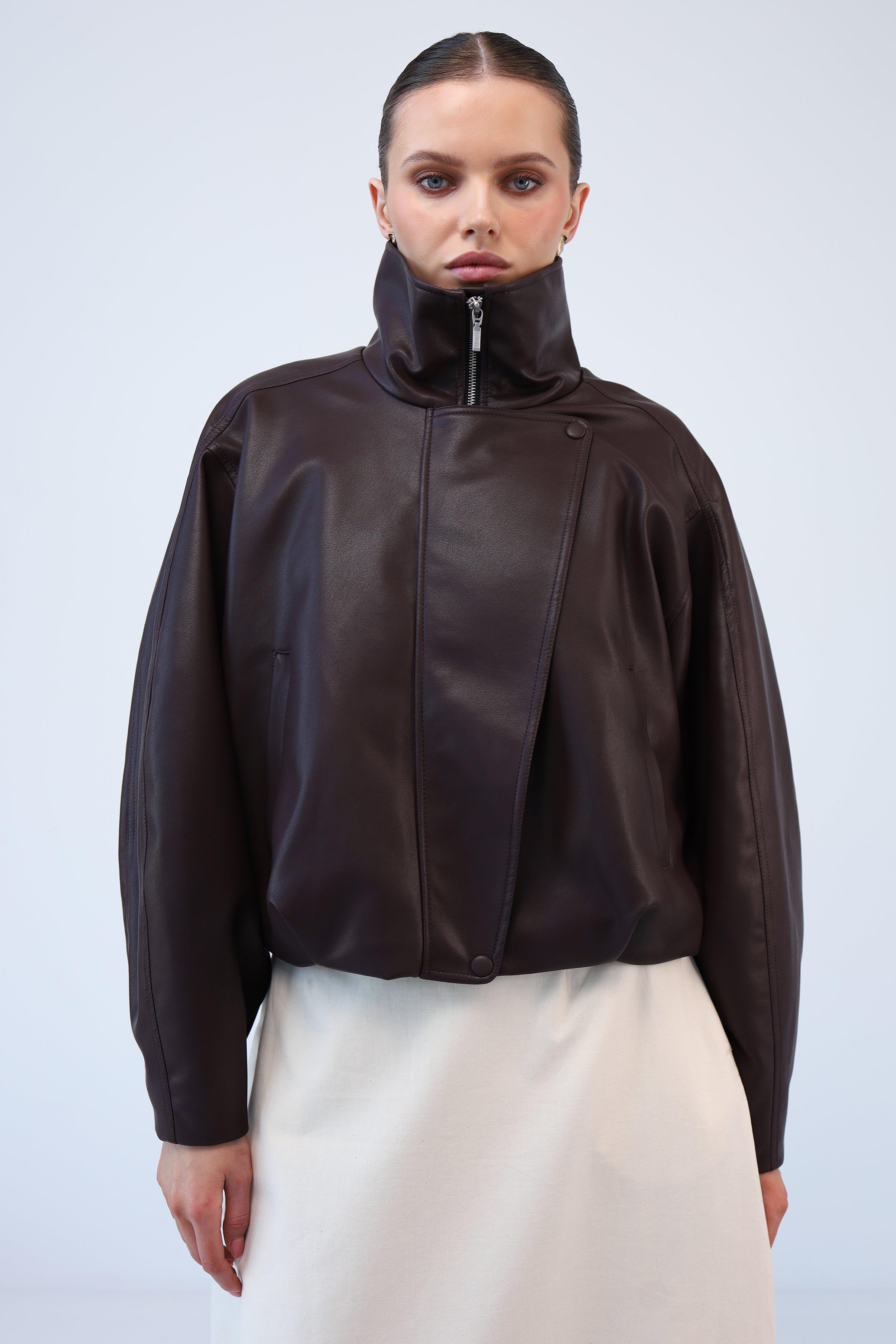 ZURICH jacket in burgundy