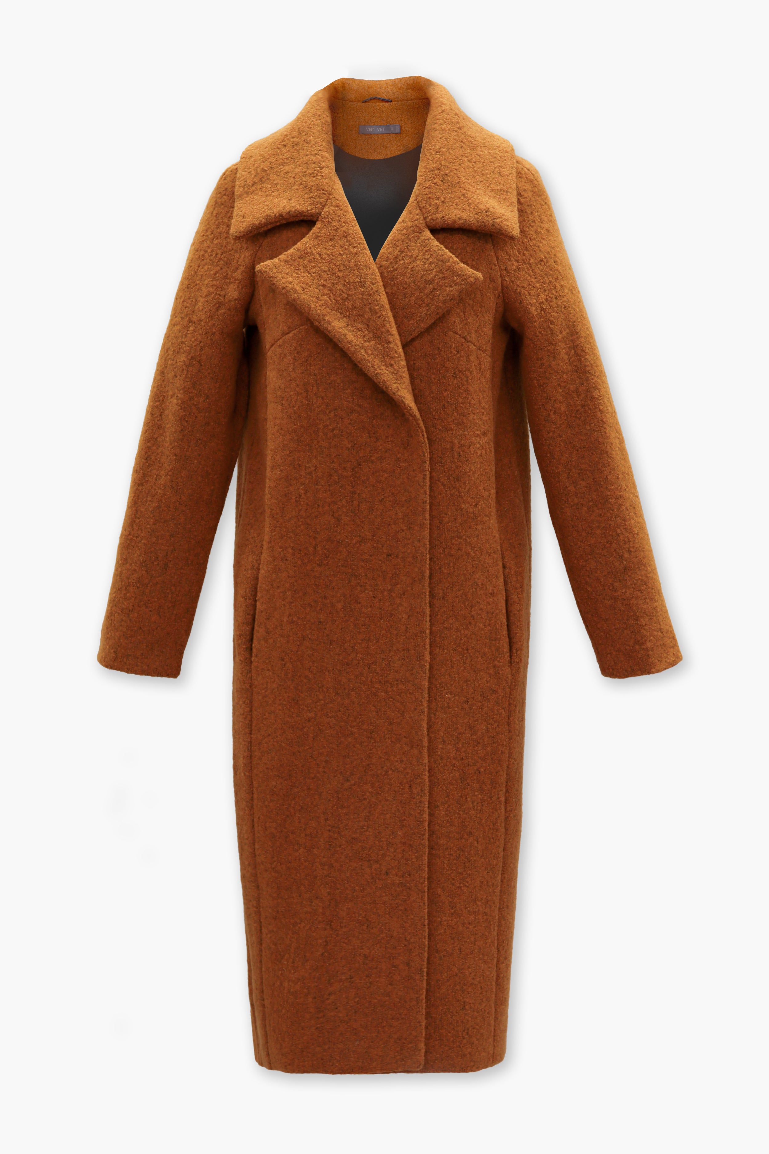 AMELIA coat in ocher