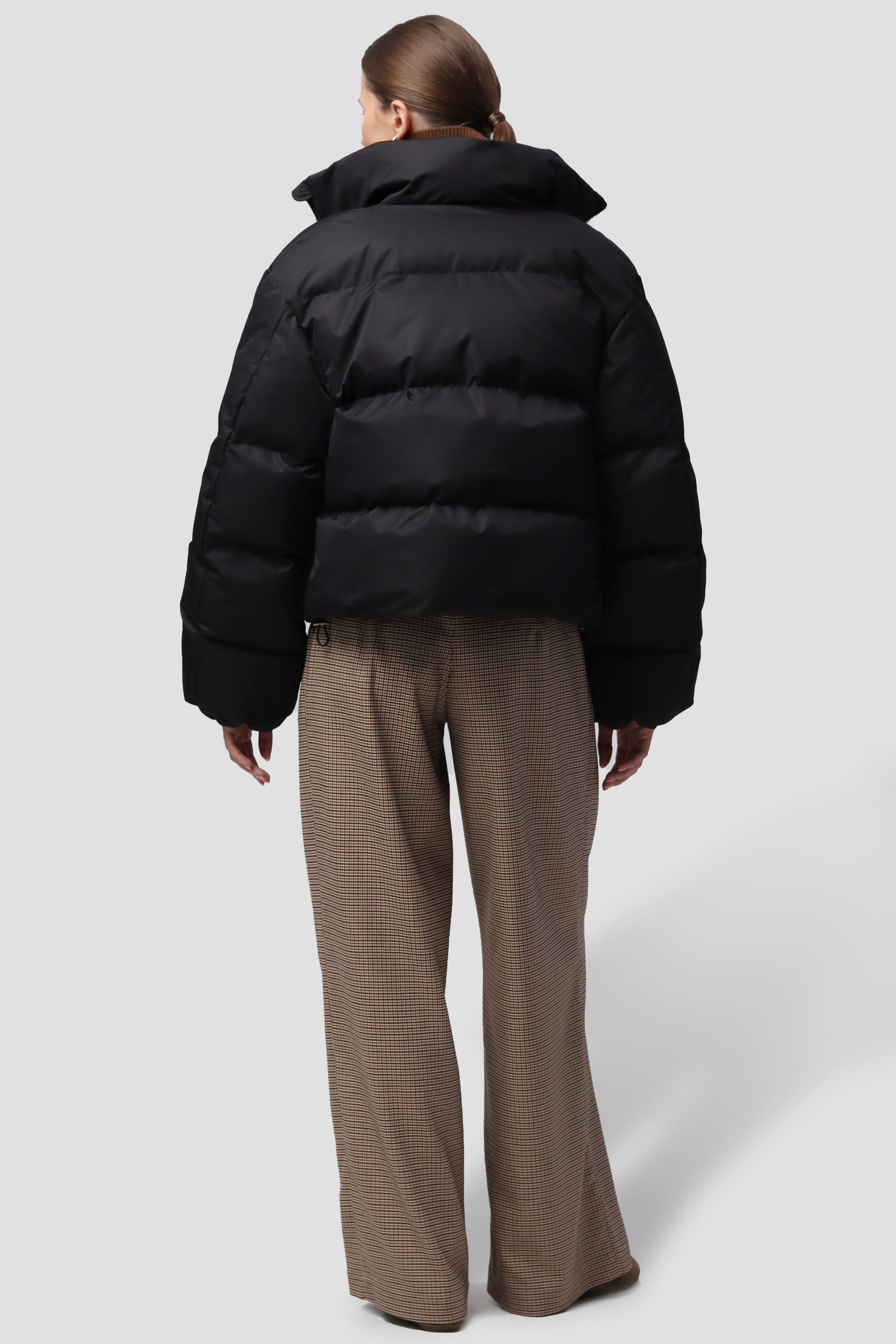 MORITZ puffer jacket in black