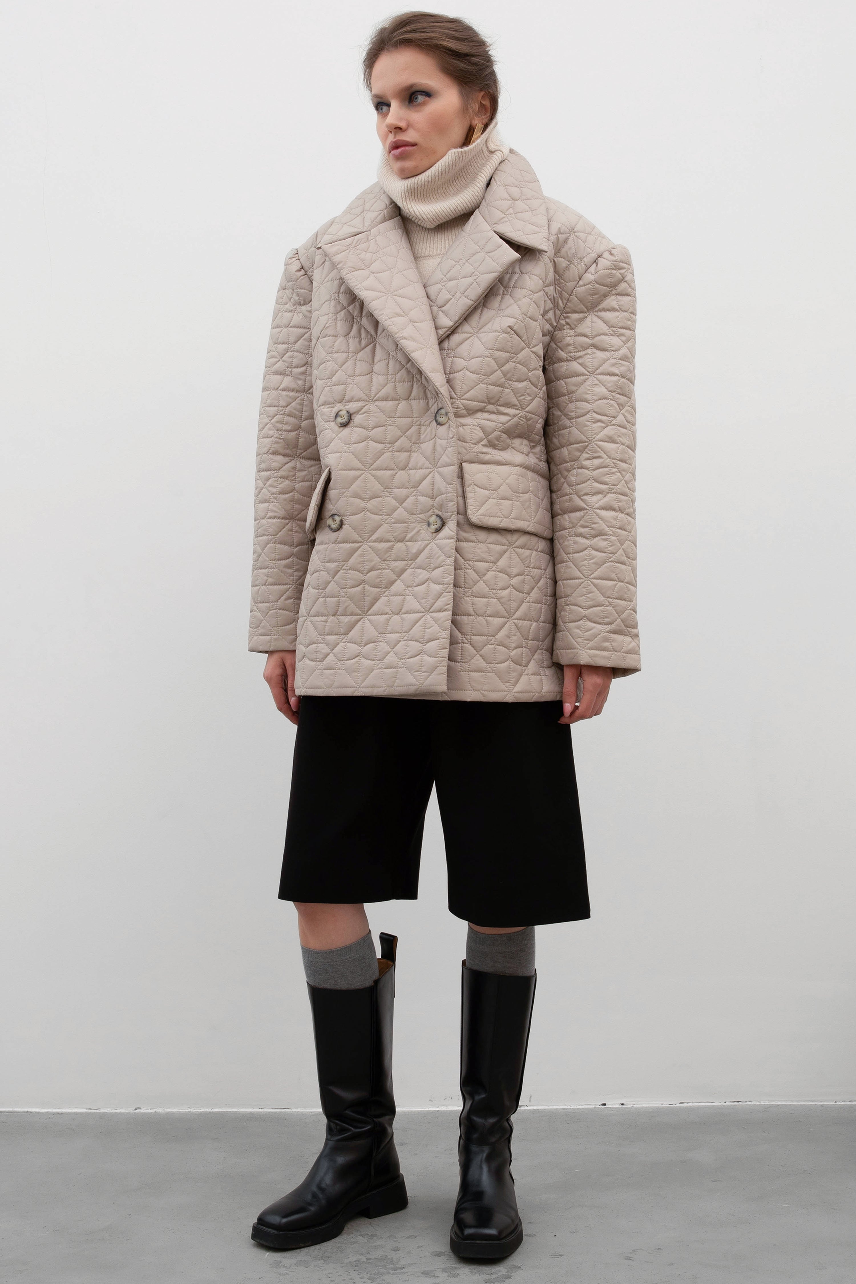 LINDA jacket in ivory