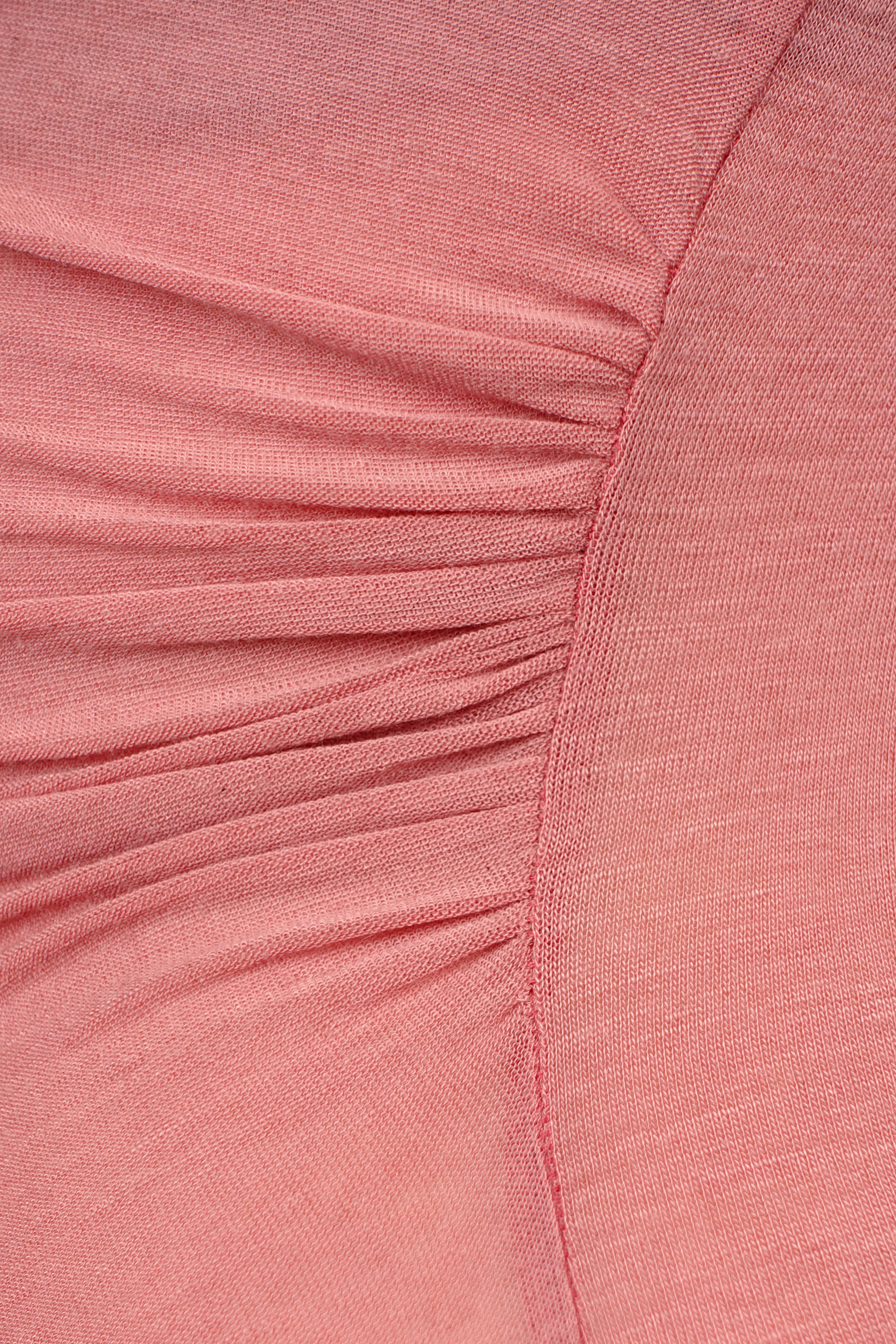 RUFFLE tank top in pink