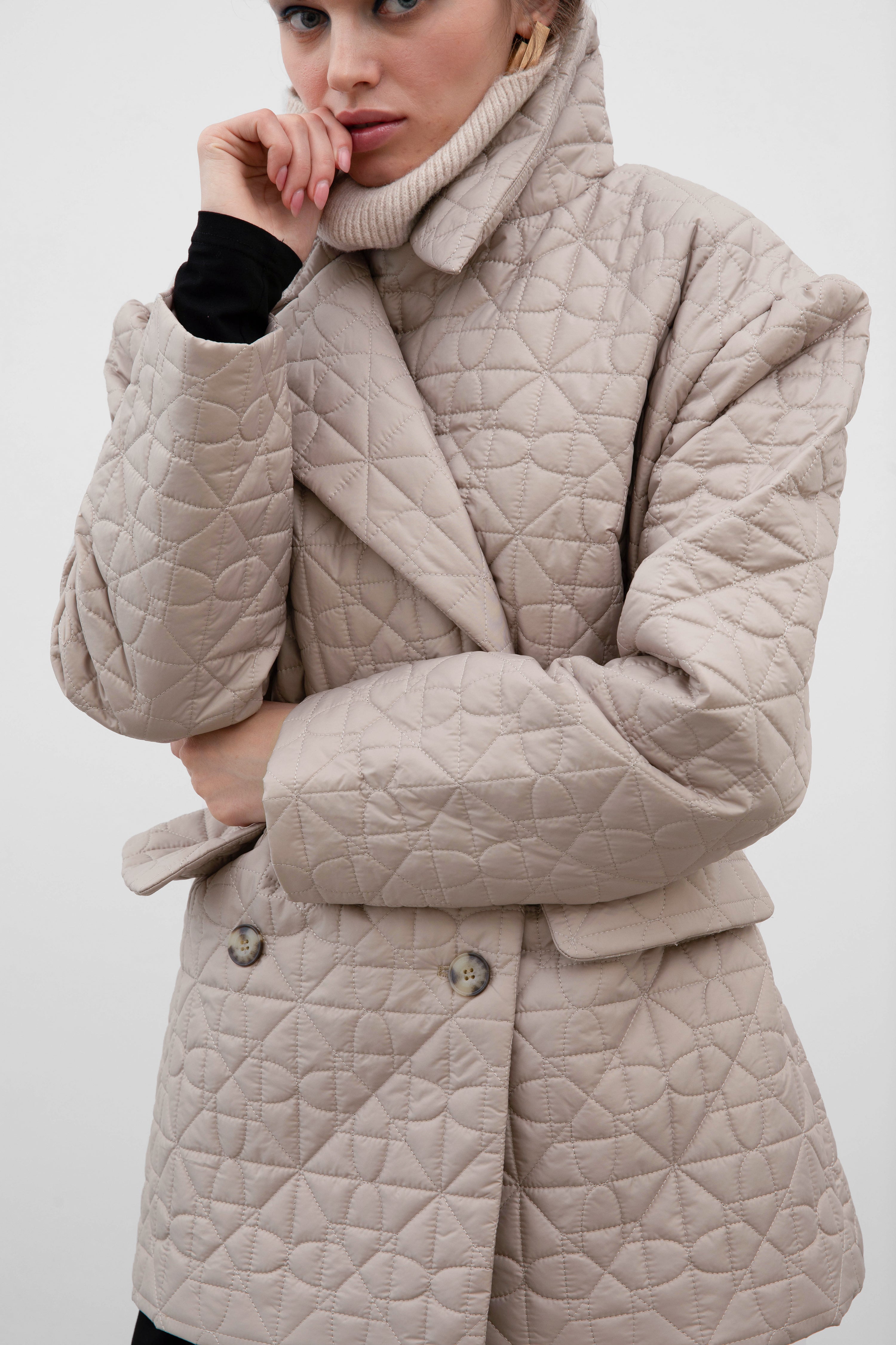 LINDA jacket in ivory