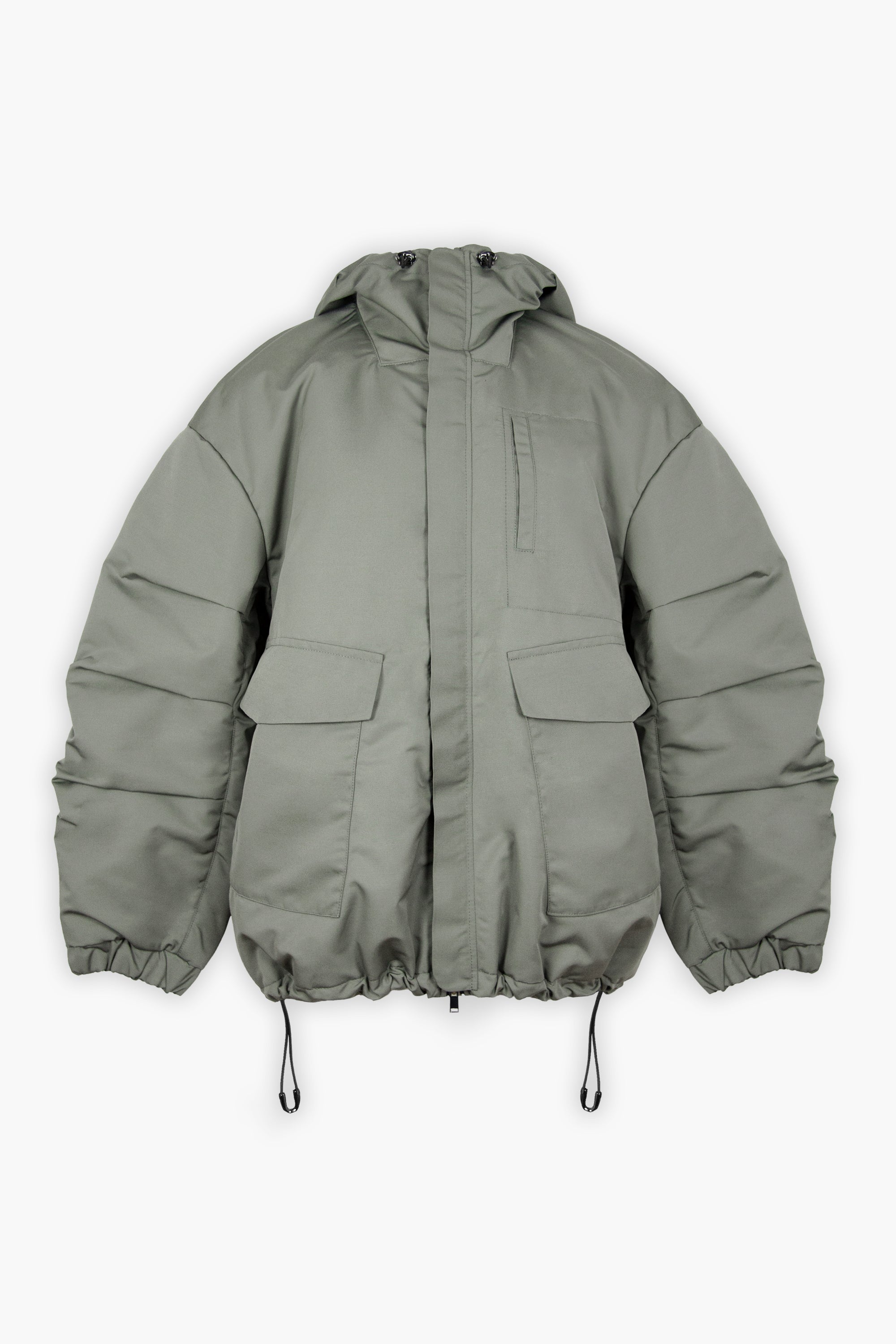 RAIN jacket in green grey