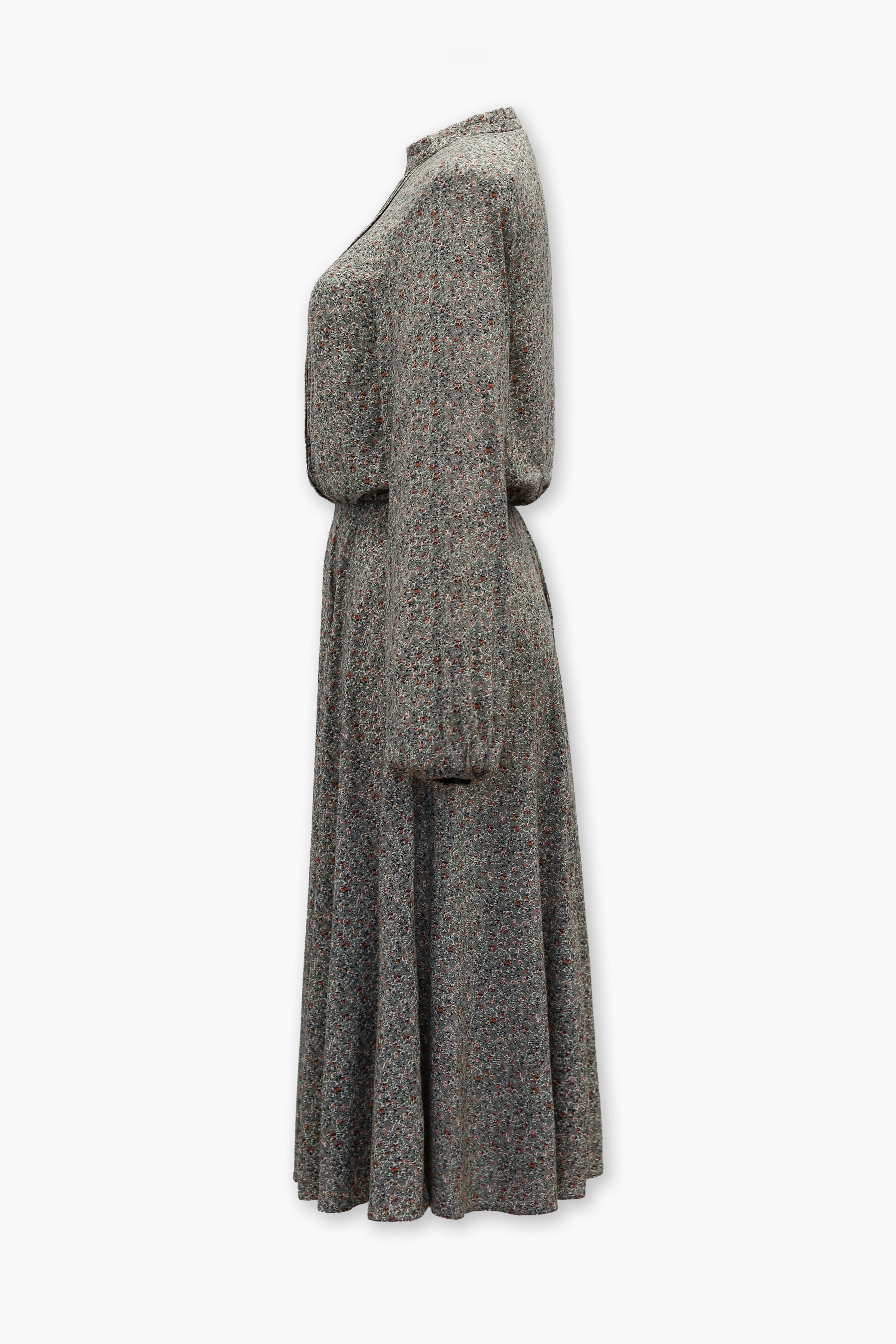 CHLOE midi dress in grey