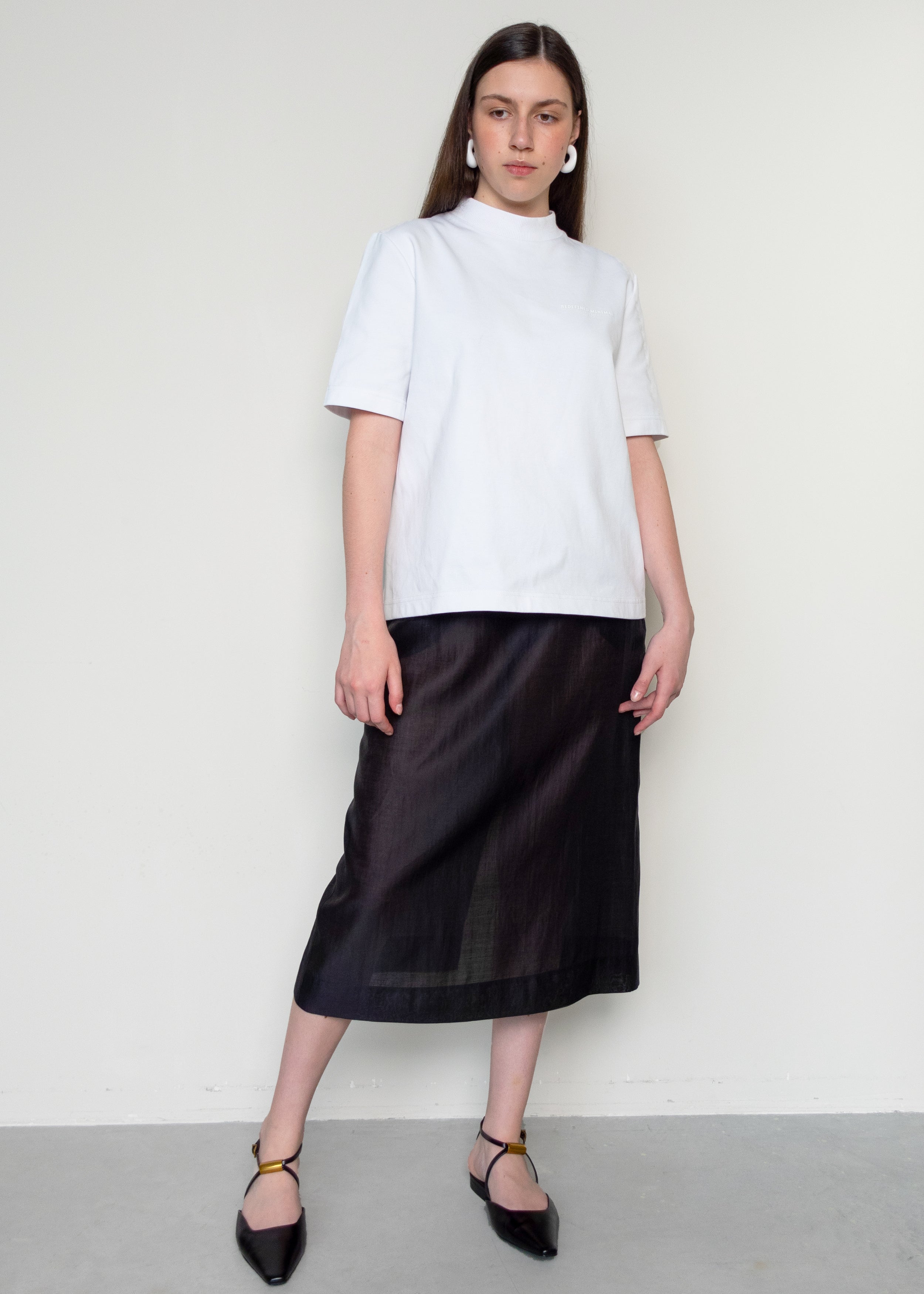 LOULOU skirt in black