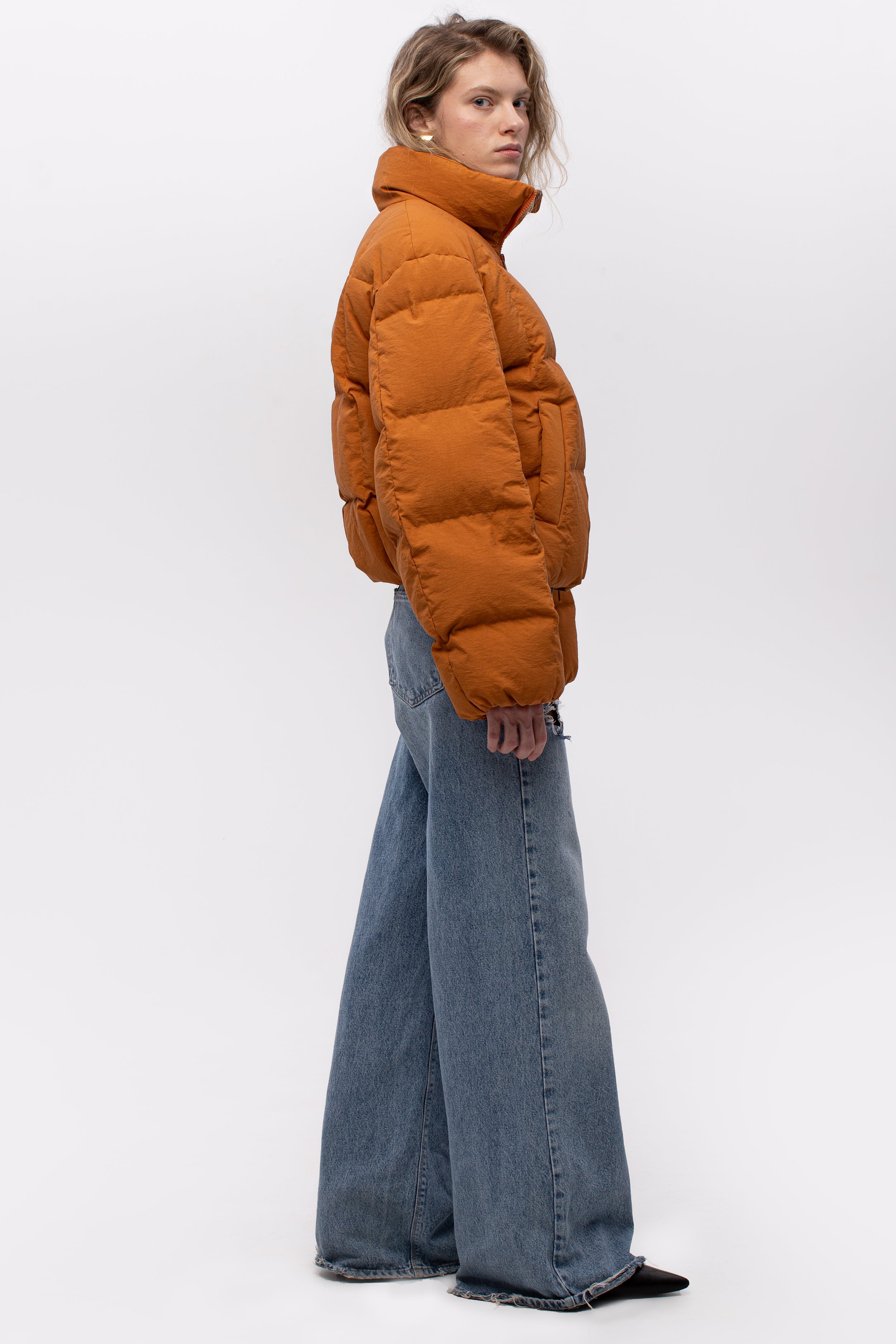 NORDEN down jacket in ocher