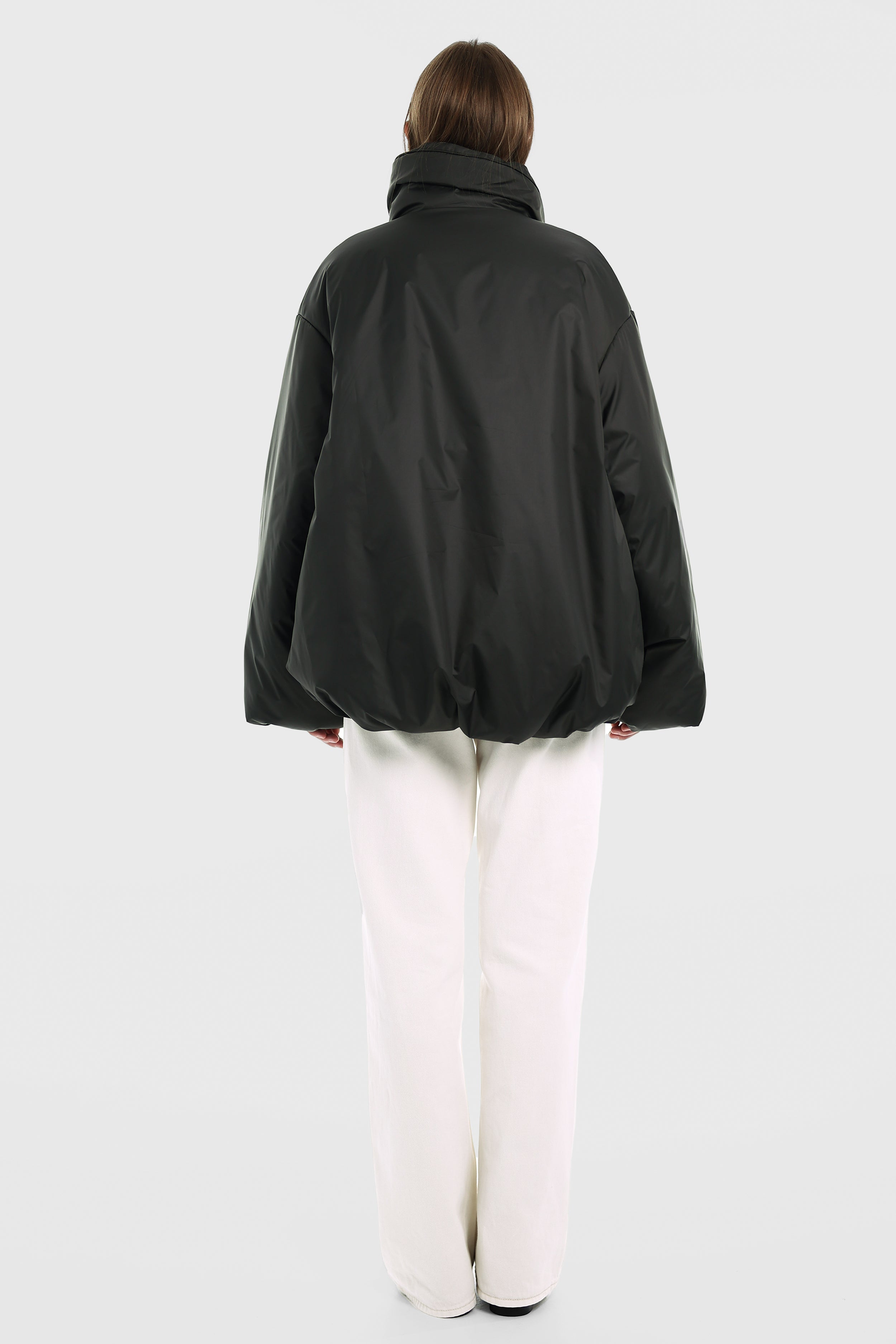 YUKI jacket in dark green