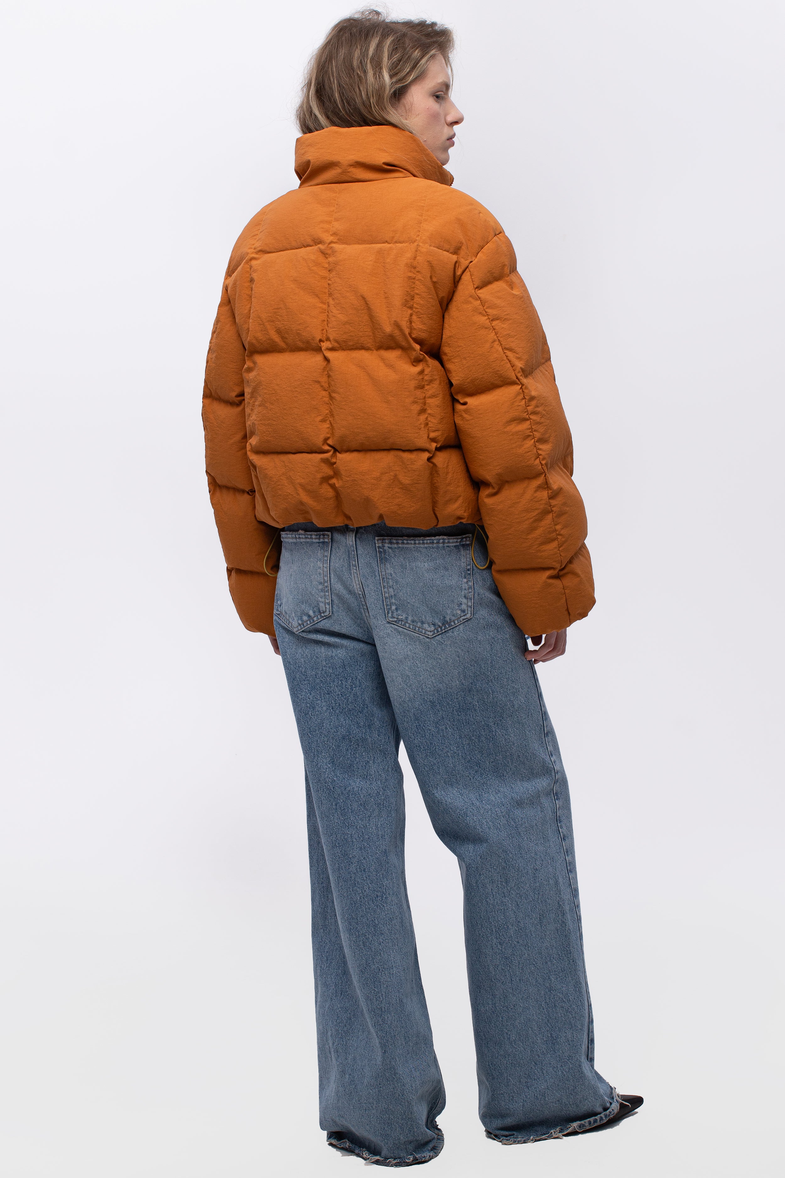 NORDEN down jacket in ocher