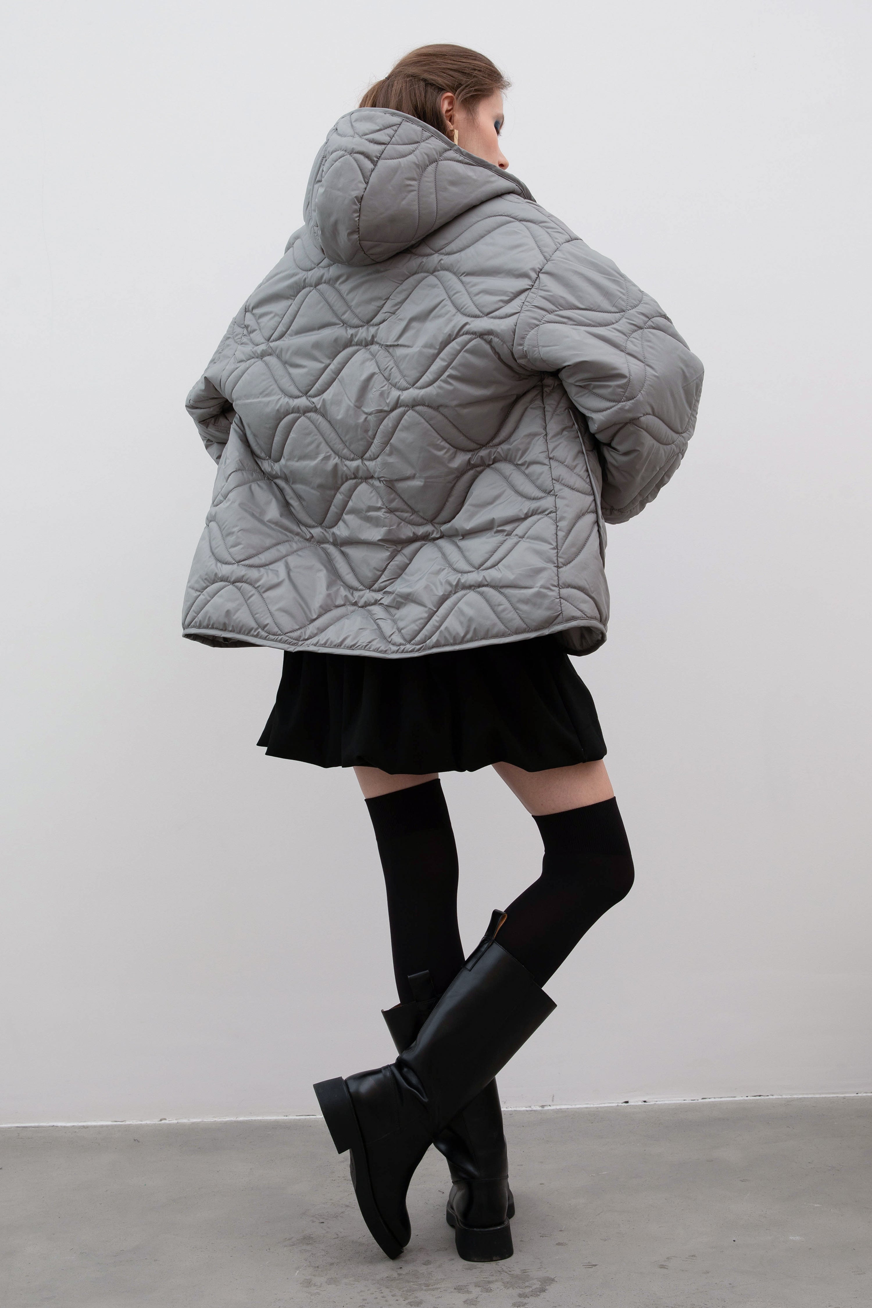 MARIA jacket in olive green