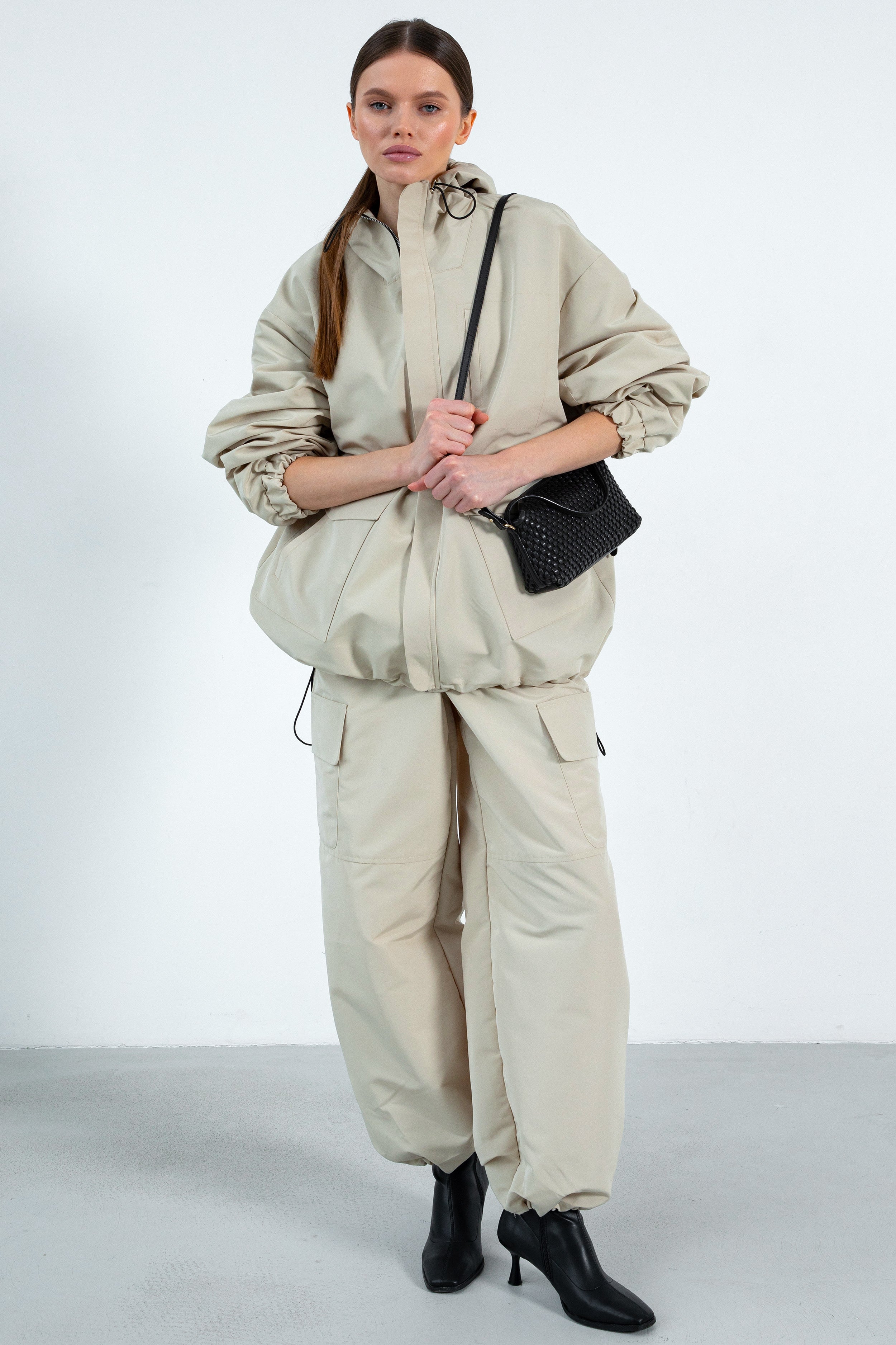 RAIN jacket in butter