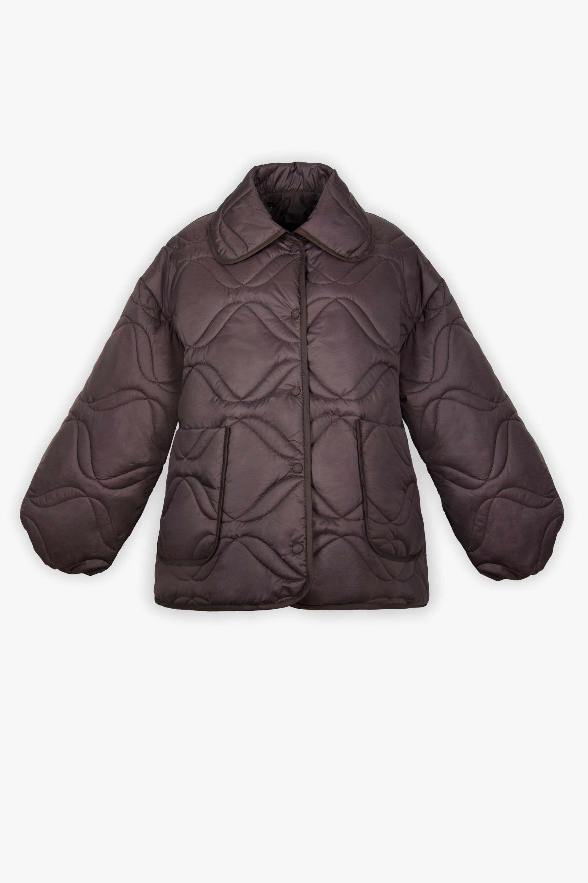 MARIA jacket in deep red wine