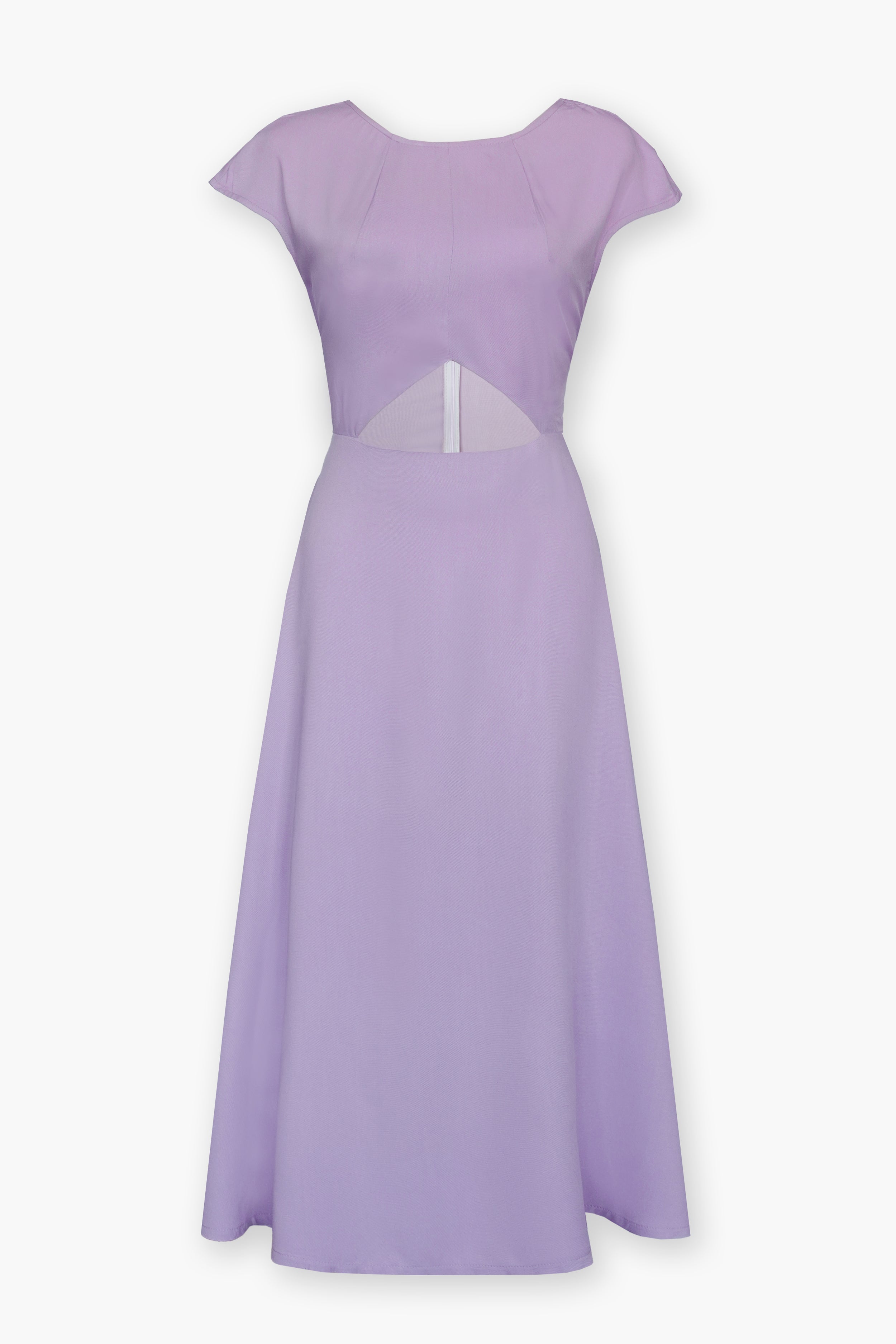 EMILY midi dress in violet
