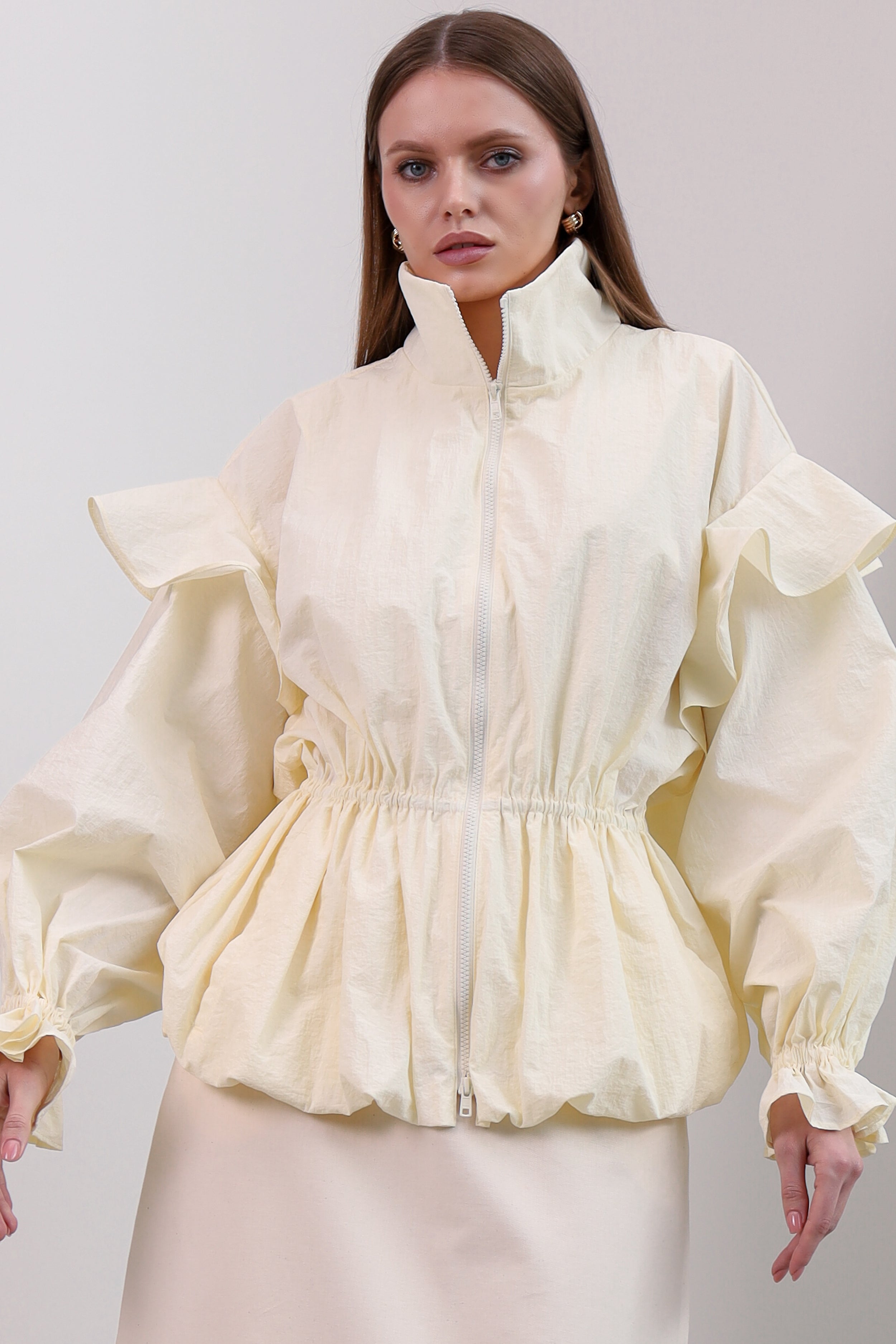 SOFIA jacket in butter