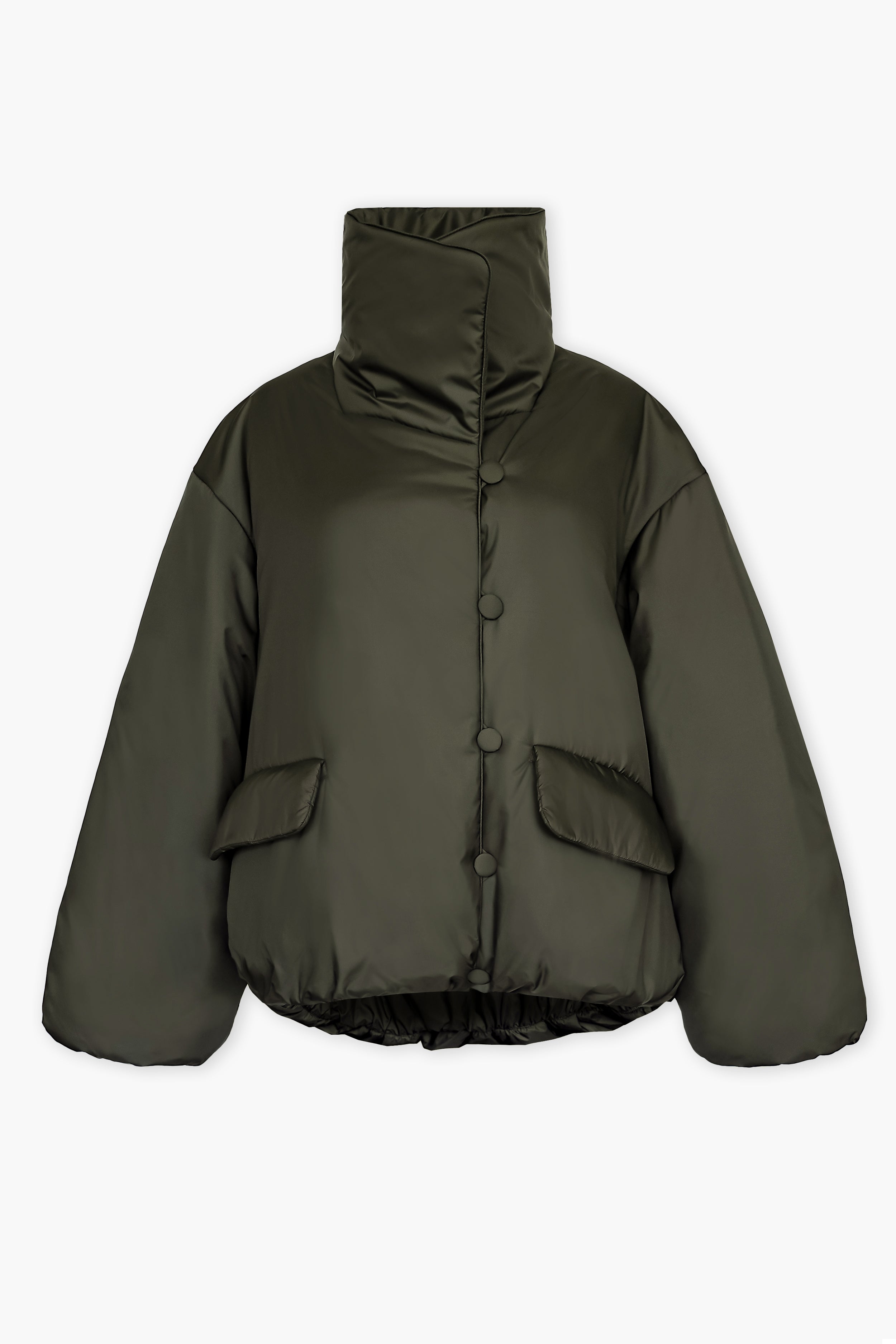 YUKI jacket in dark green