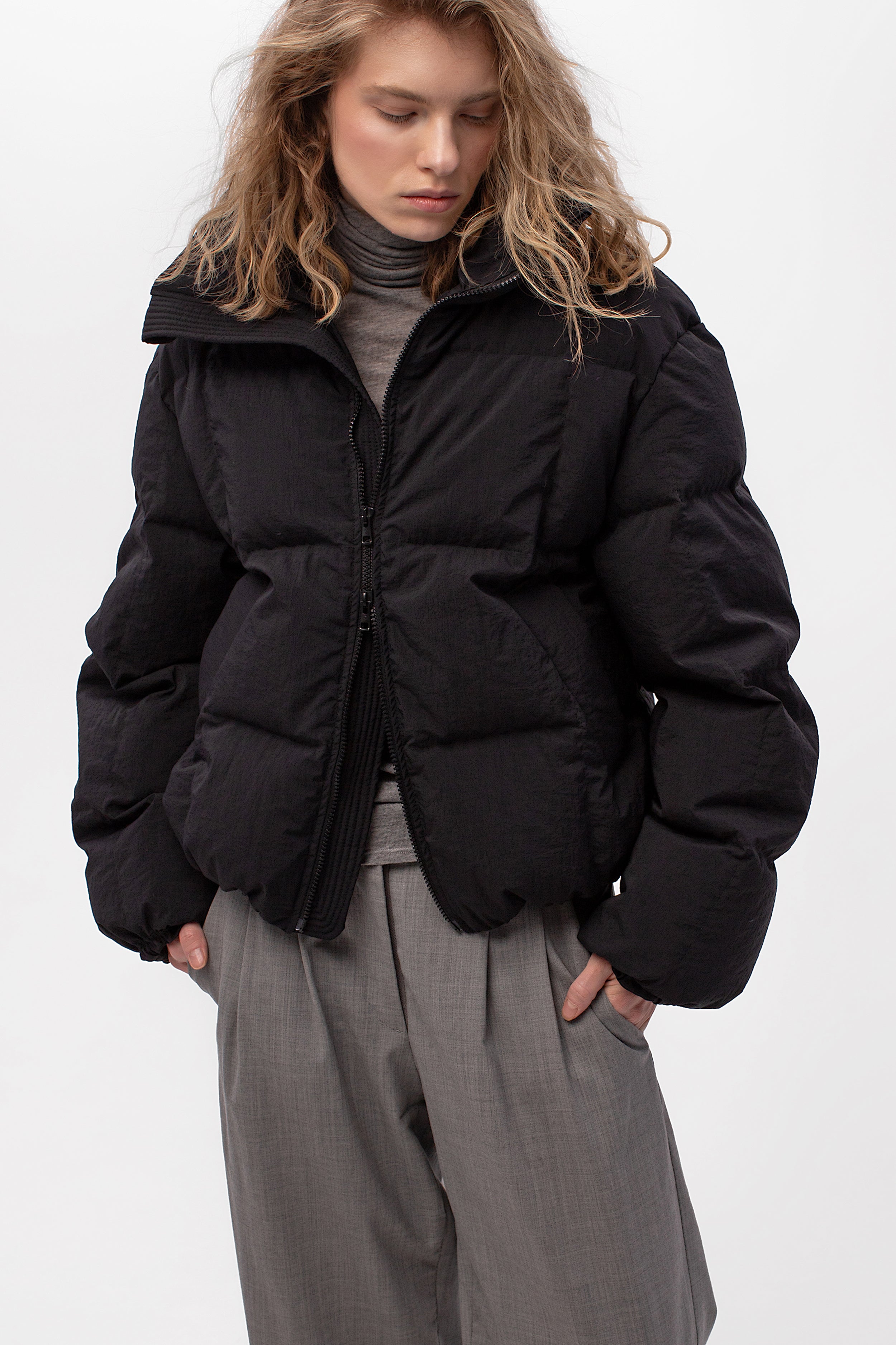 NORDEN down jacket in black