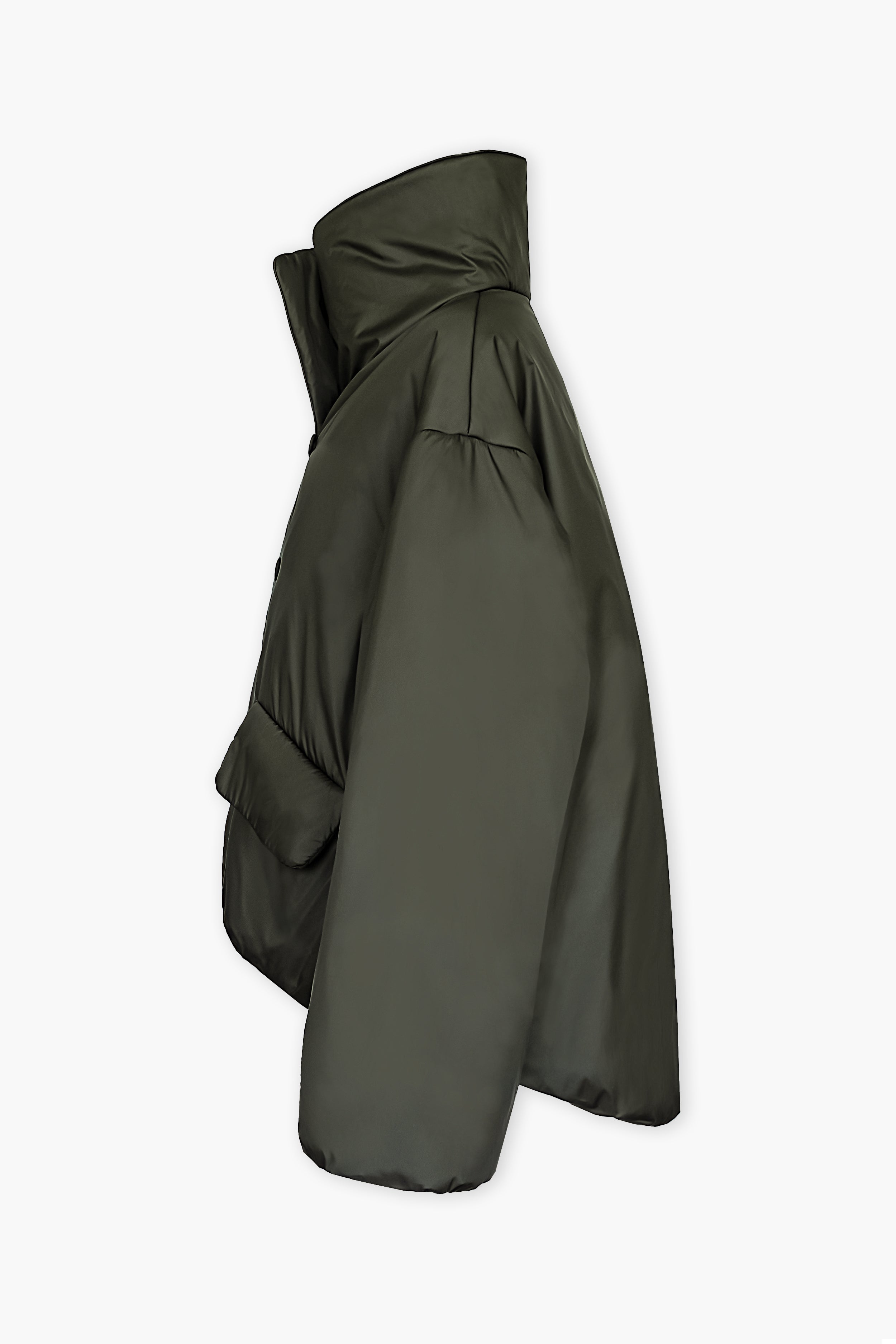 YUKI jacket in dark green