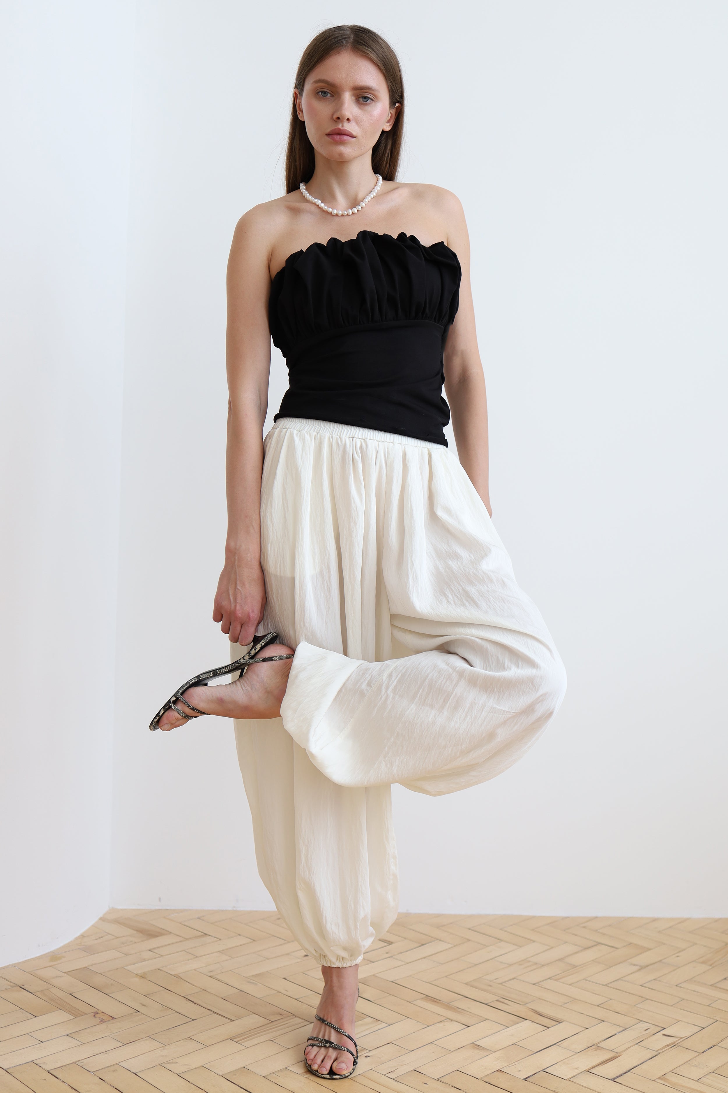 SAMIRA pants in vanilla