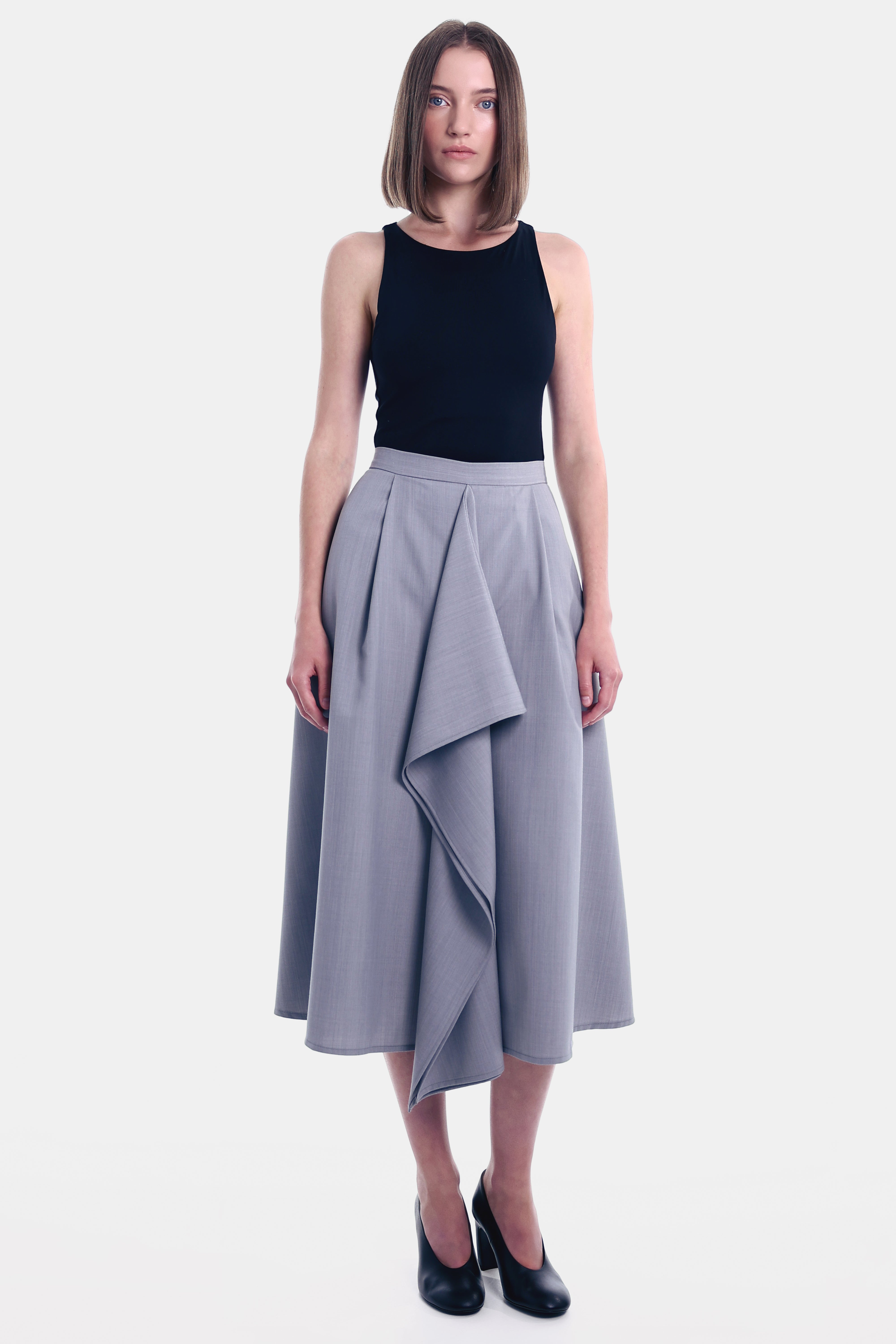 RINA skirt in grey