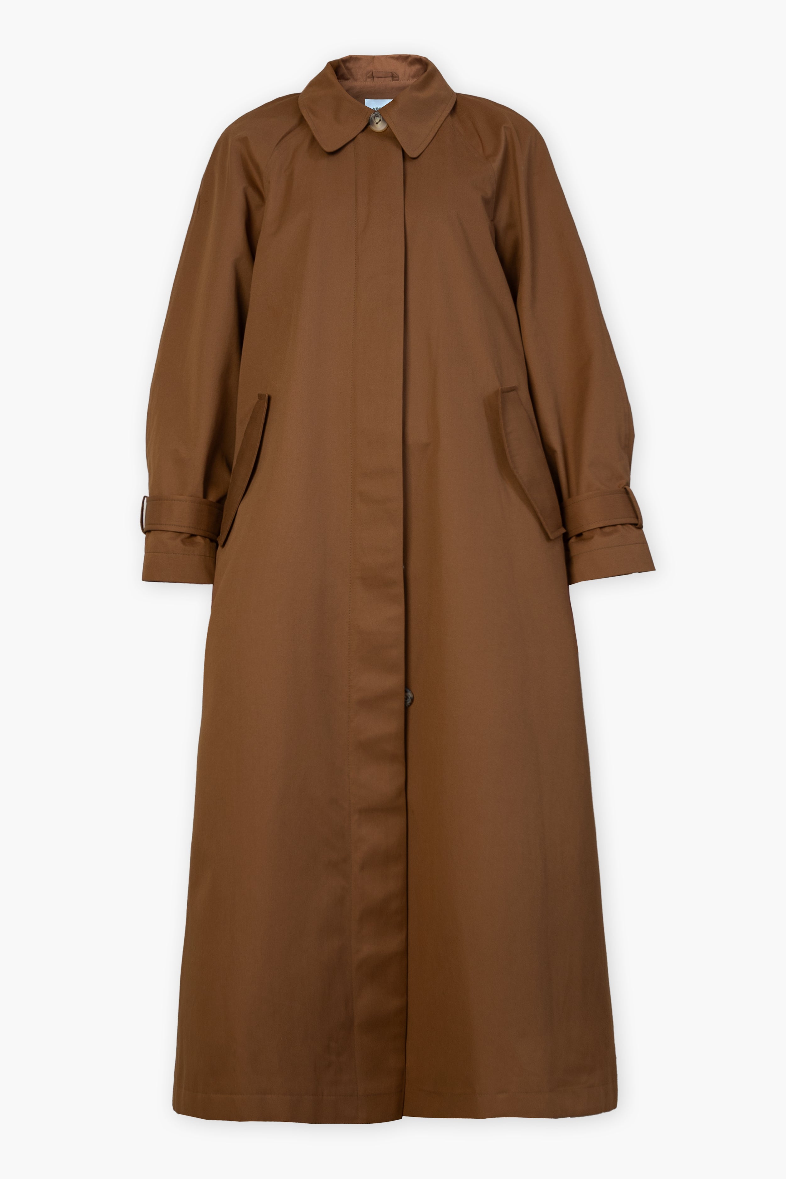 LONDON trench coat in brown