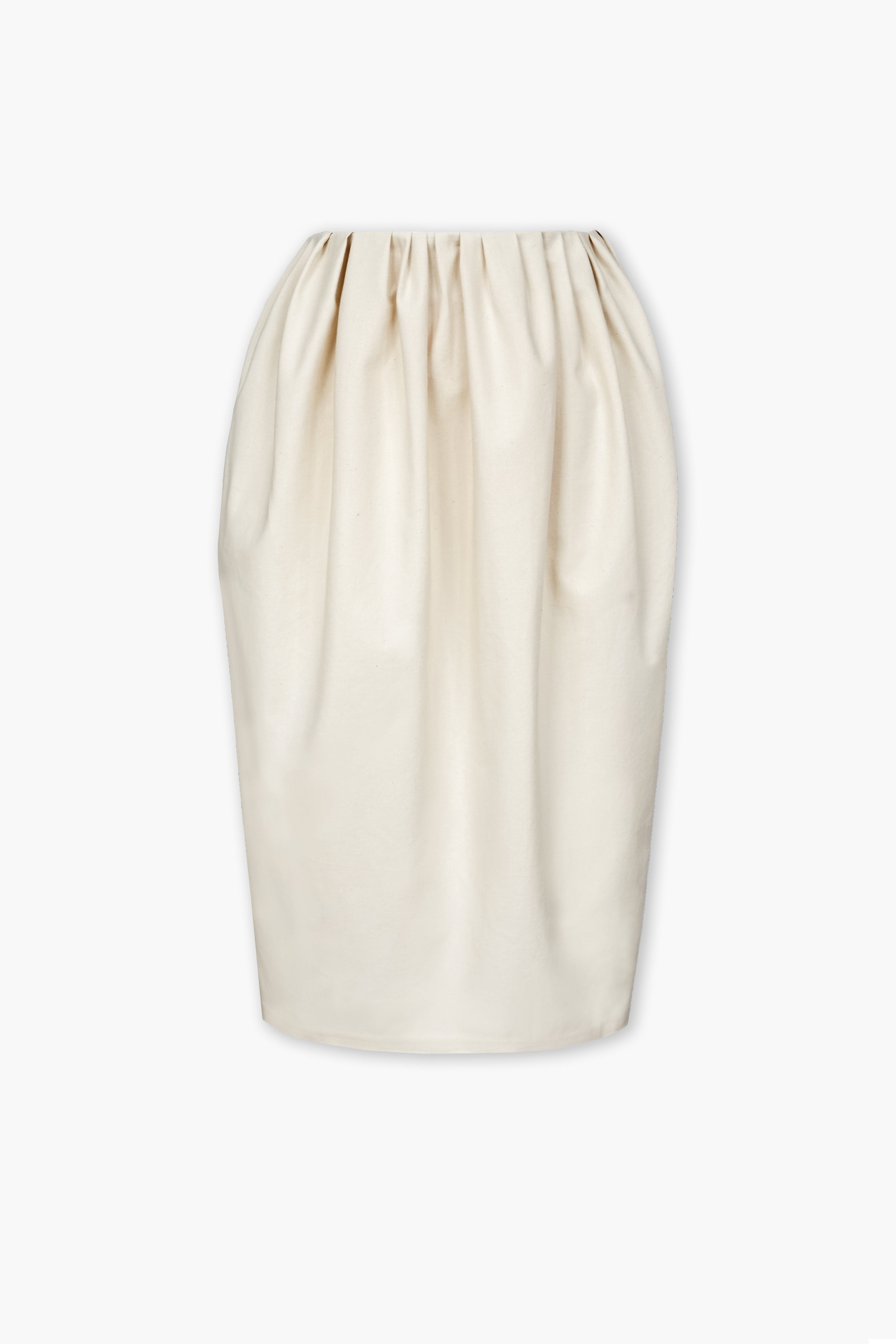 NAOMI bubble skirt in ivory