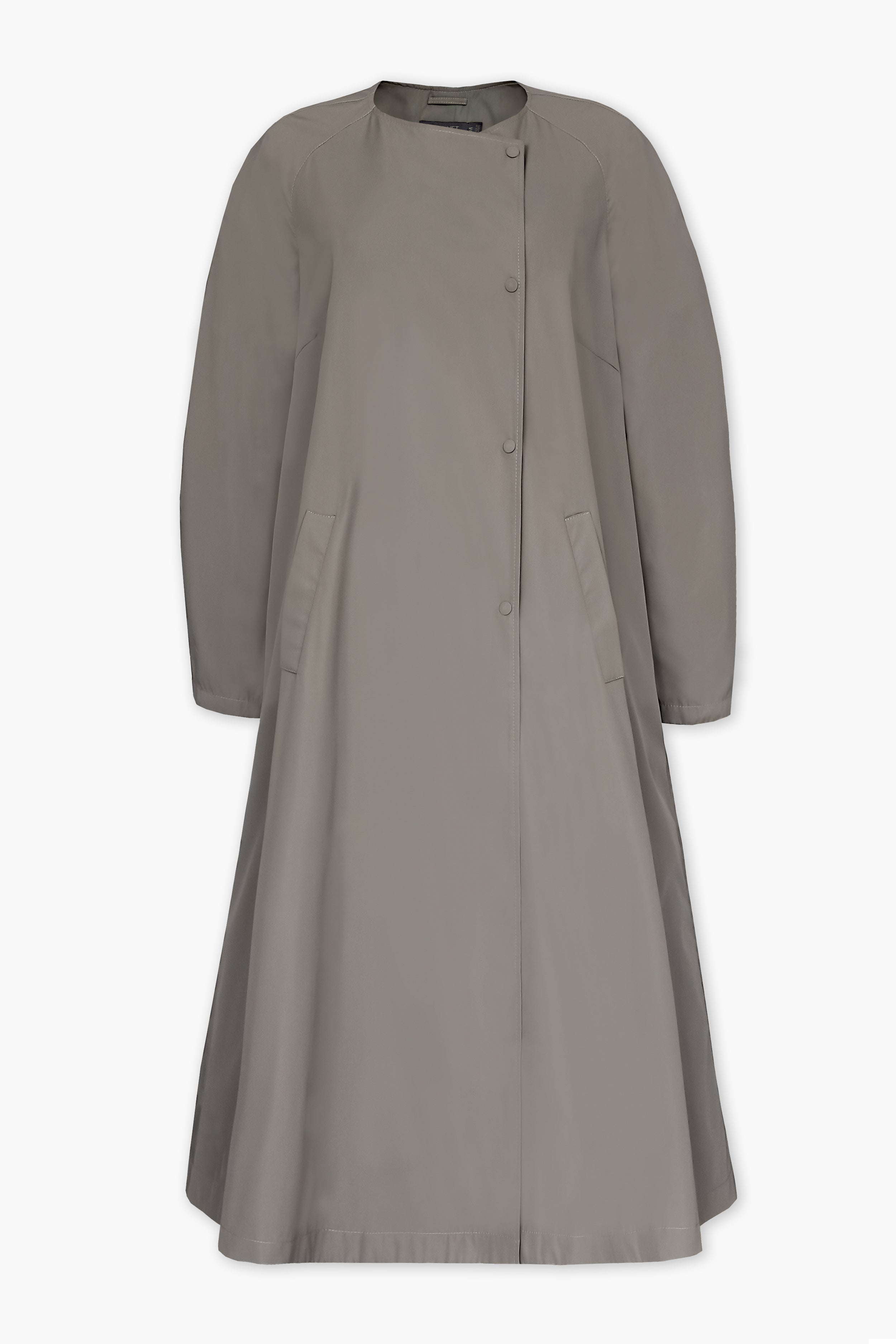 HAMPTONS summer coat in taupe