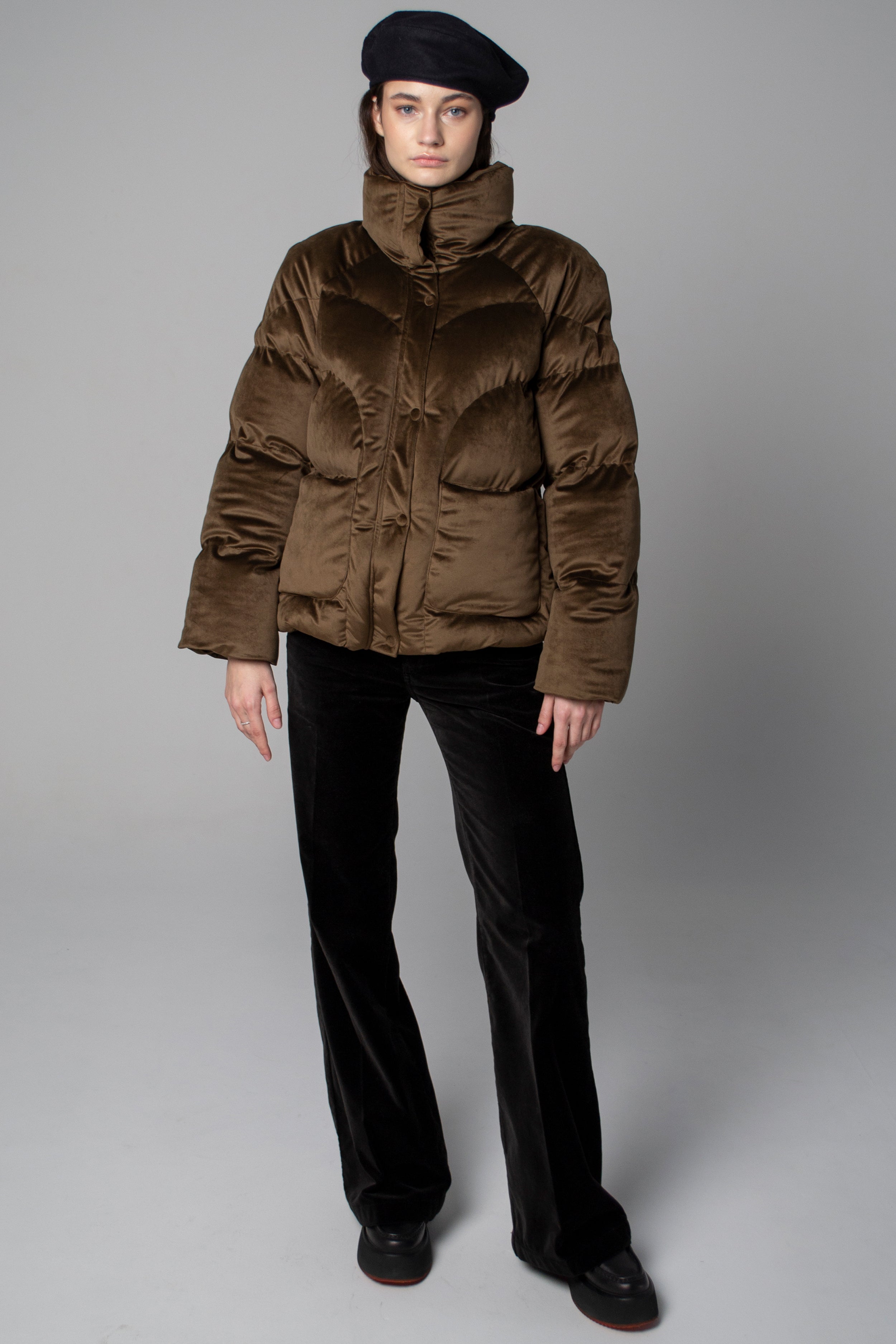 Пуховик ANTIB / горіховий