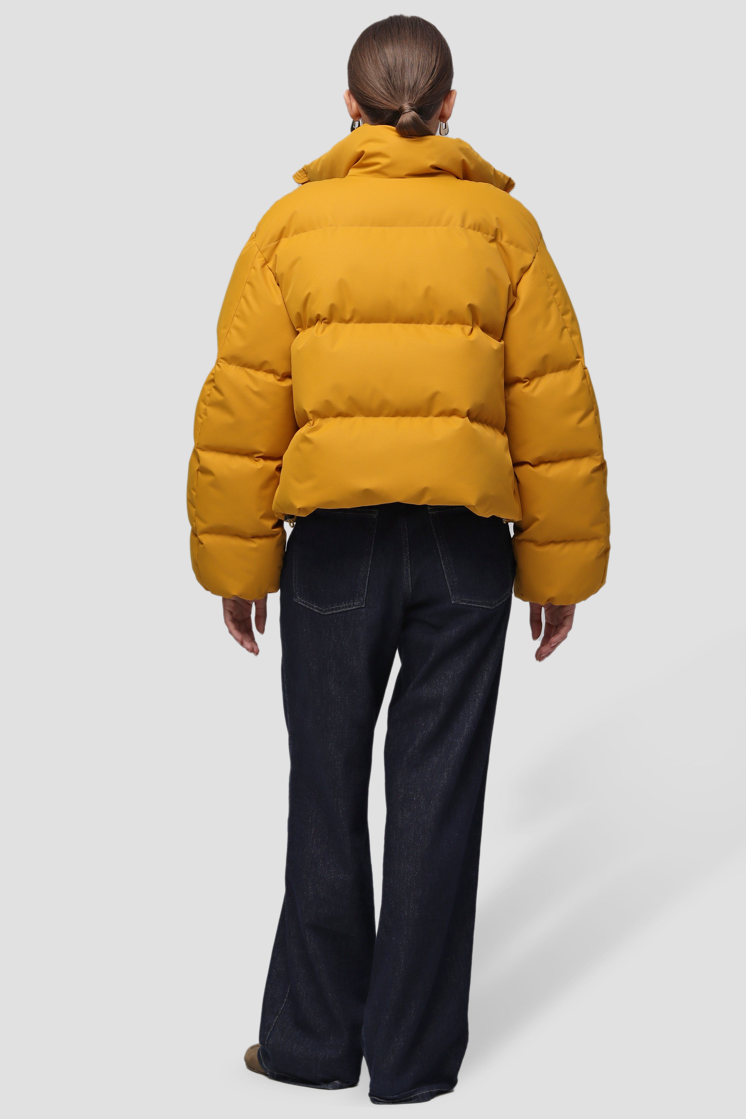 MORITZ puffer jacket in gold