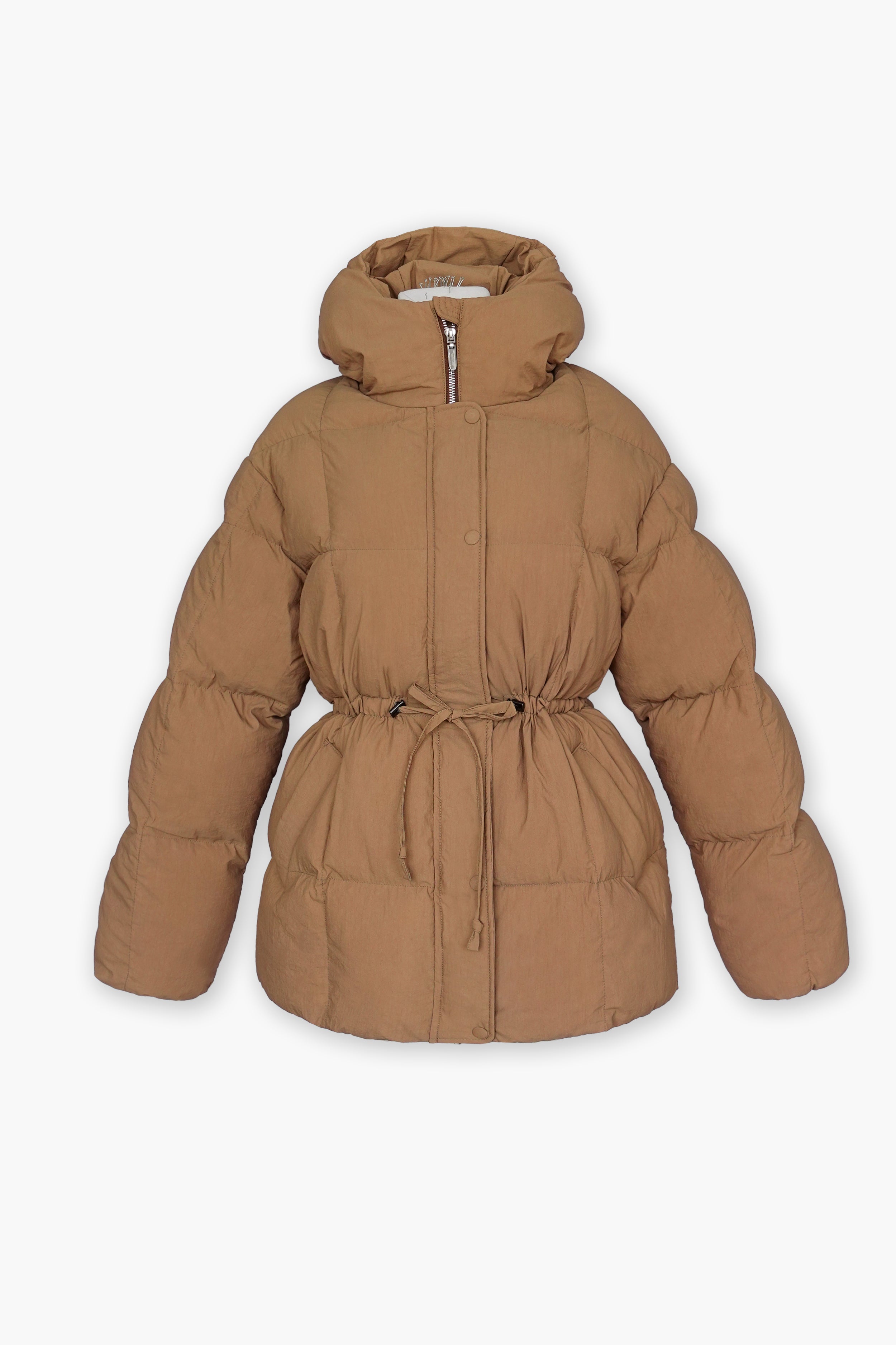 RONNE puffer jacket in sand