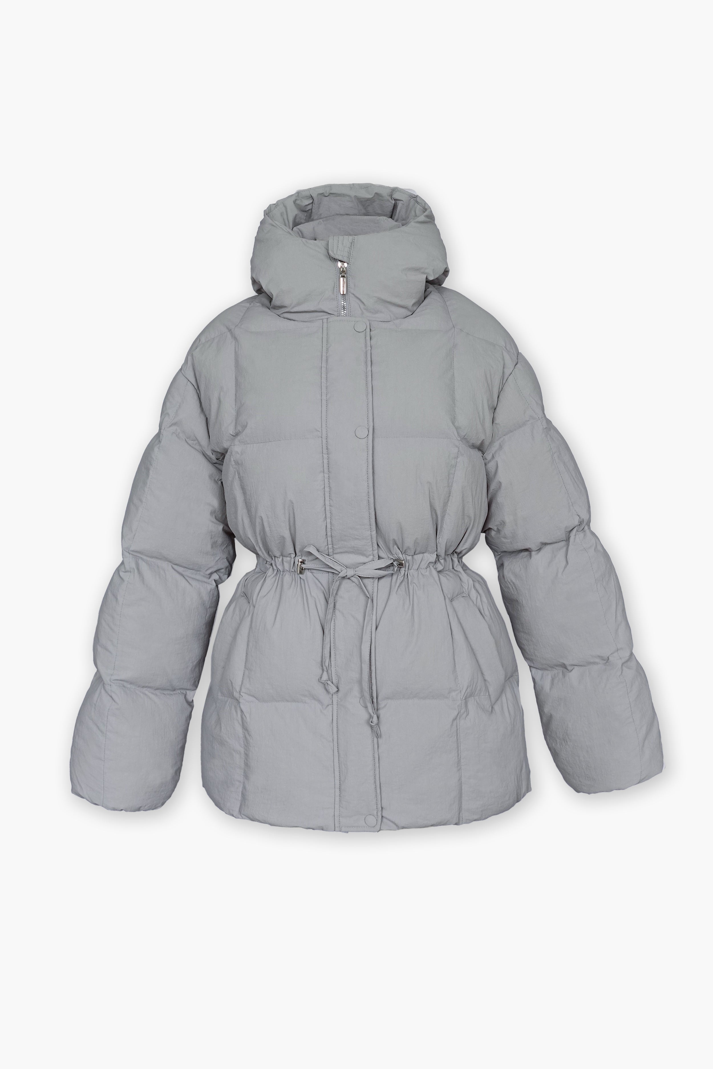 RONNE puffer jacket in grey