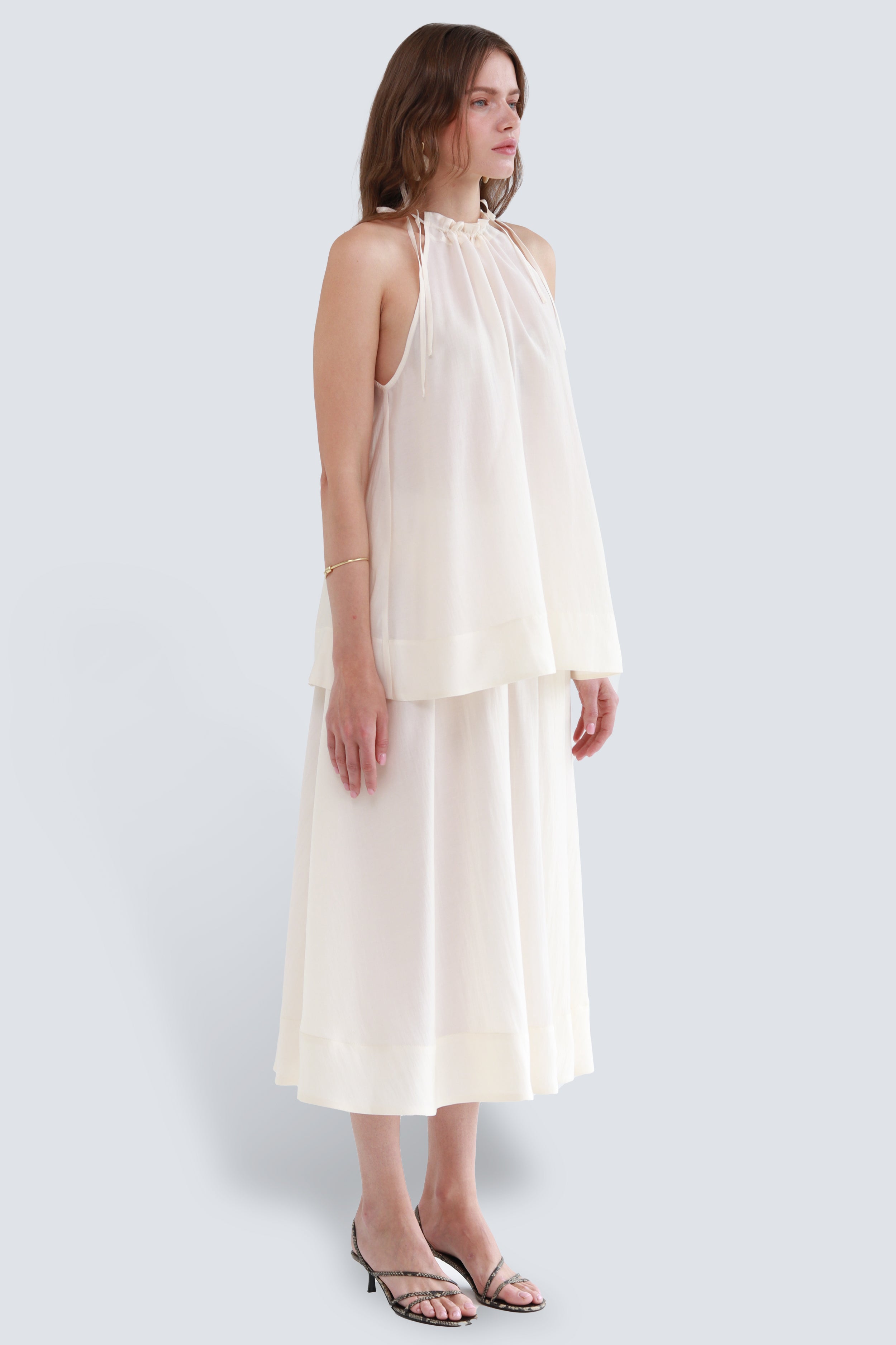 PEONY skirt in vanilla