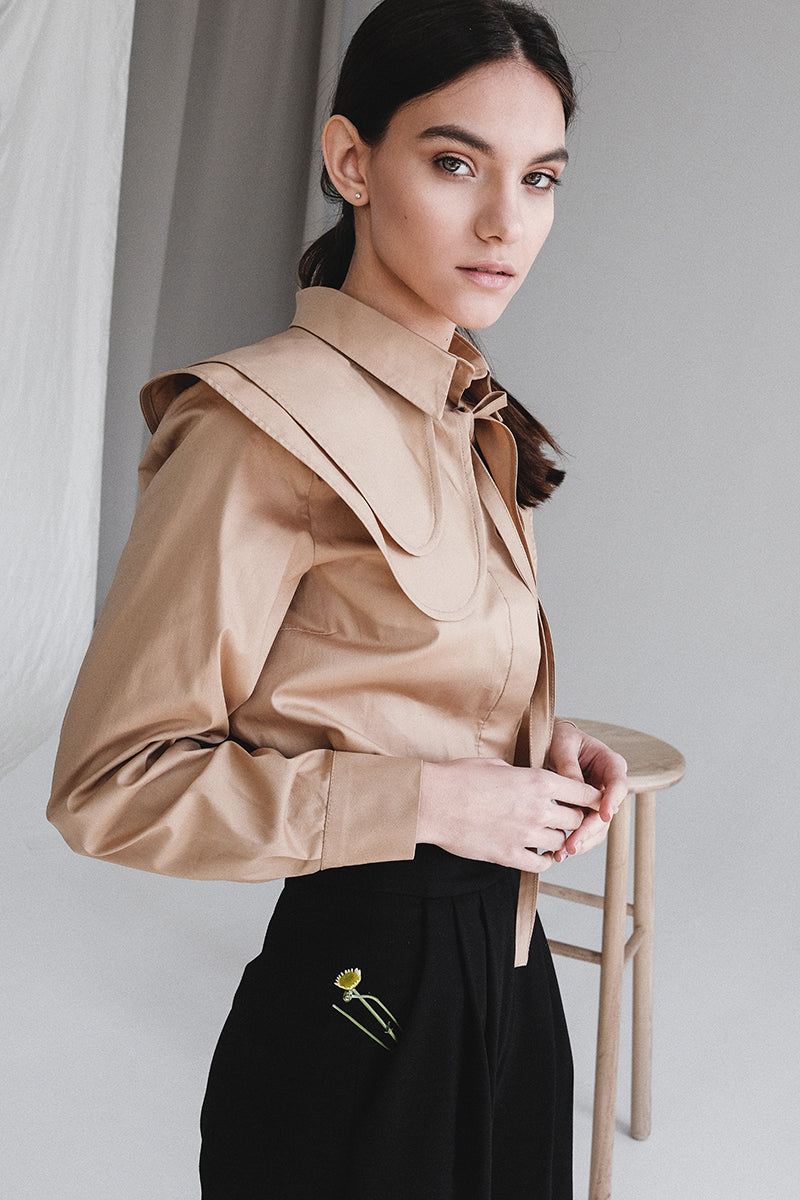 Shirt Paris in sand
