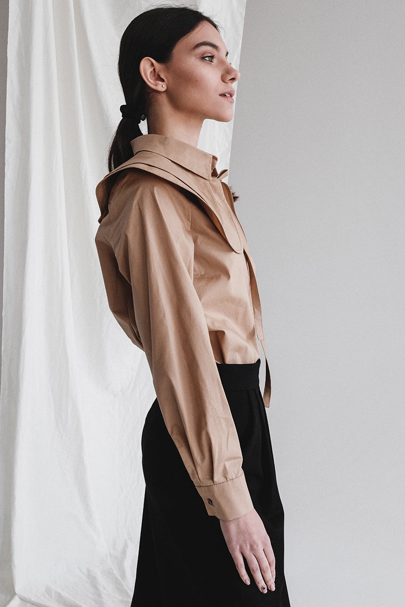 Shirt Paris in sand