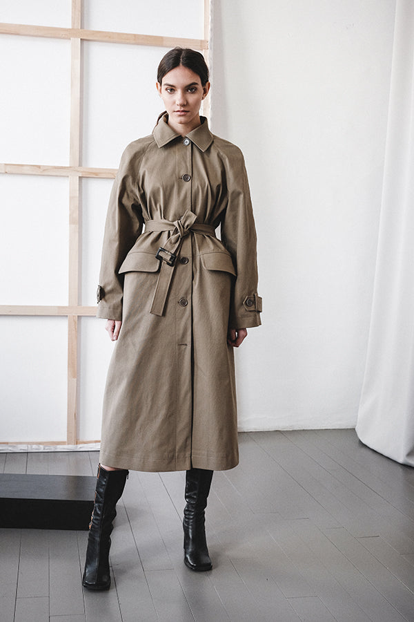 Trench coat Toronto in taupe
