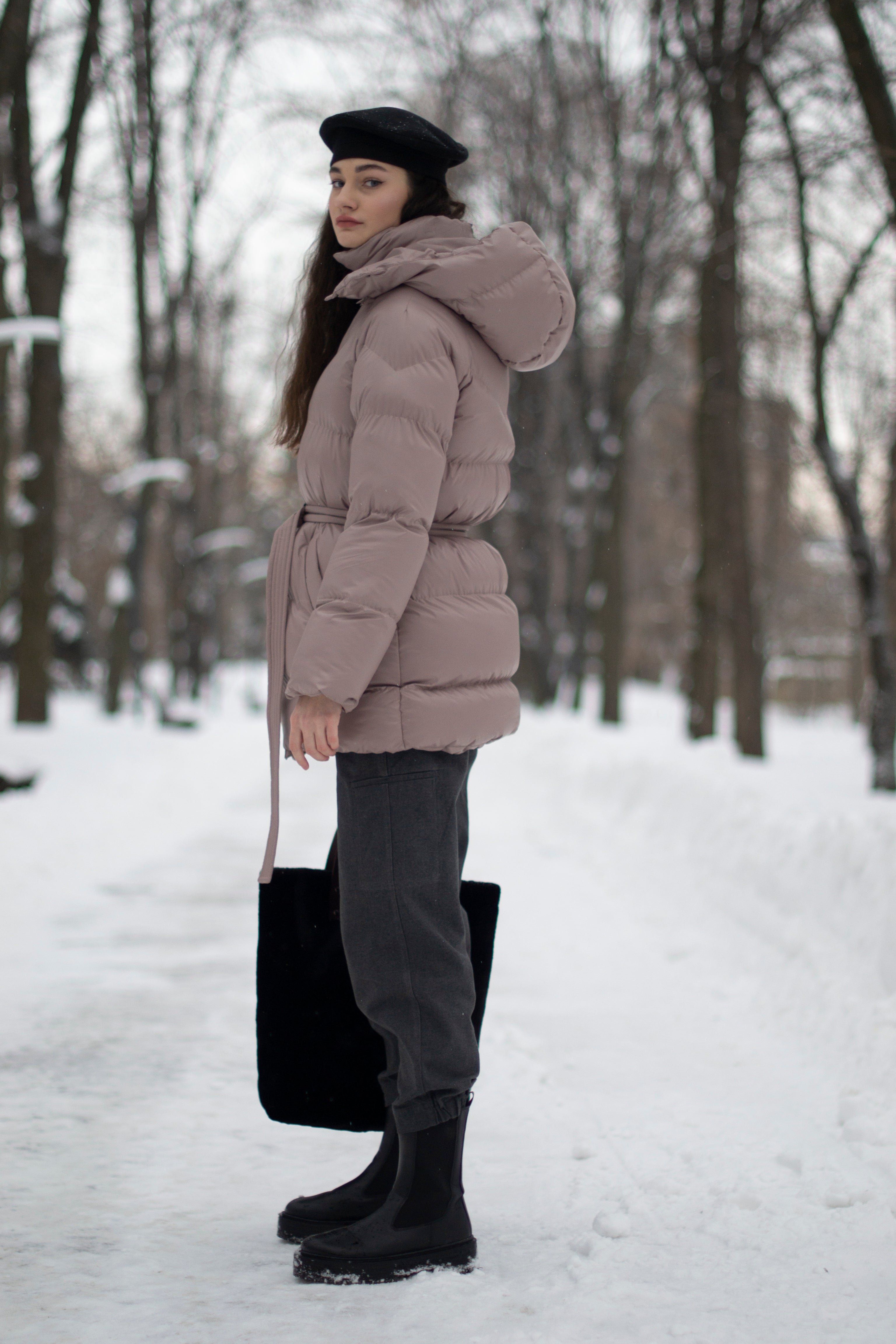 MALMO puffer in moco