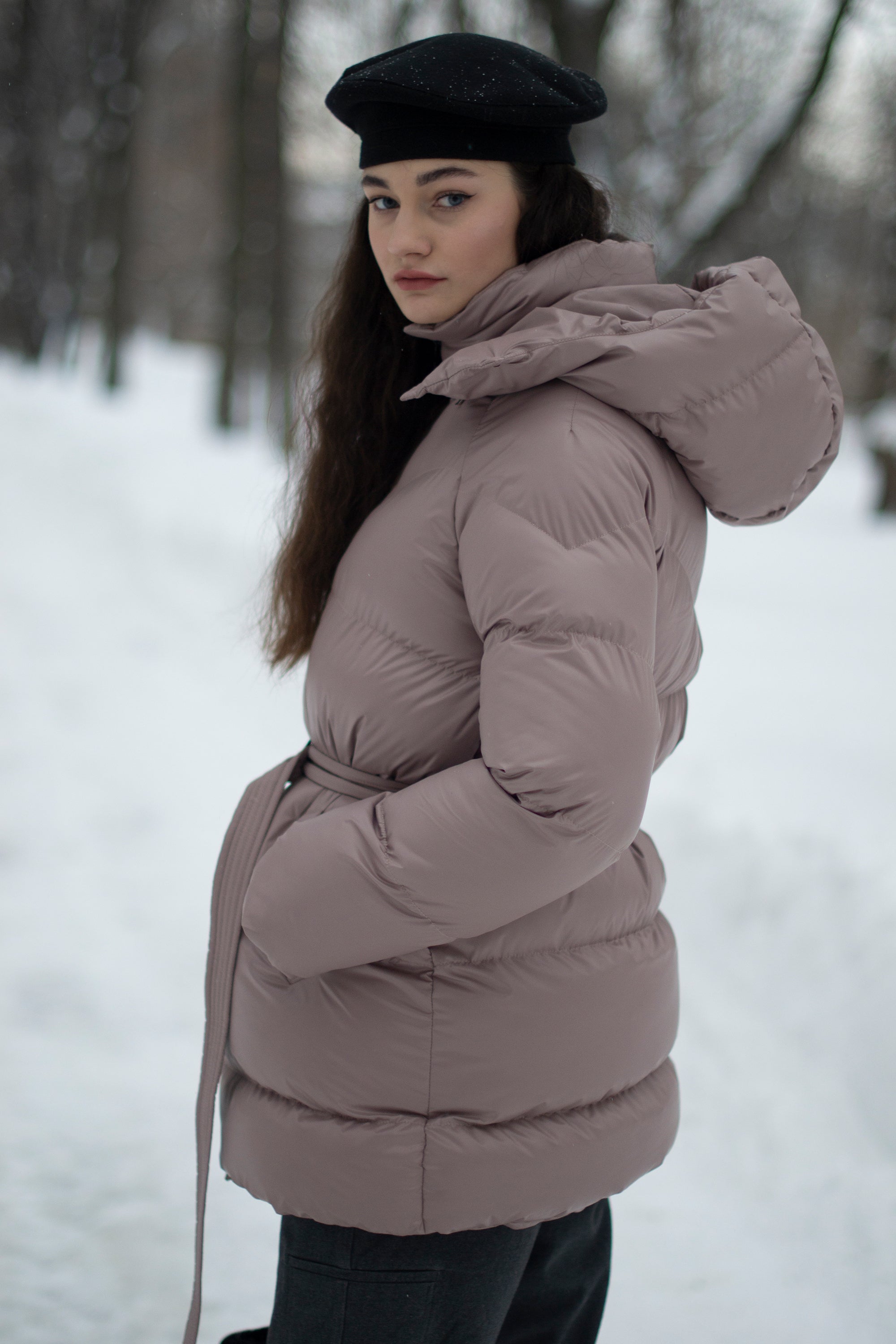 MALMO puffer in moco