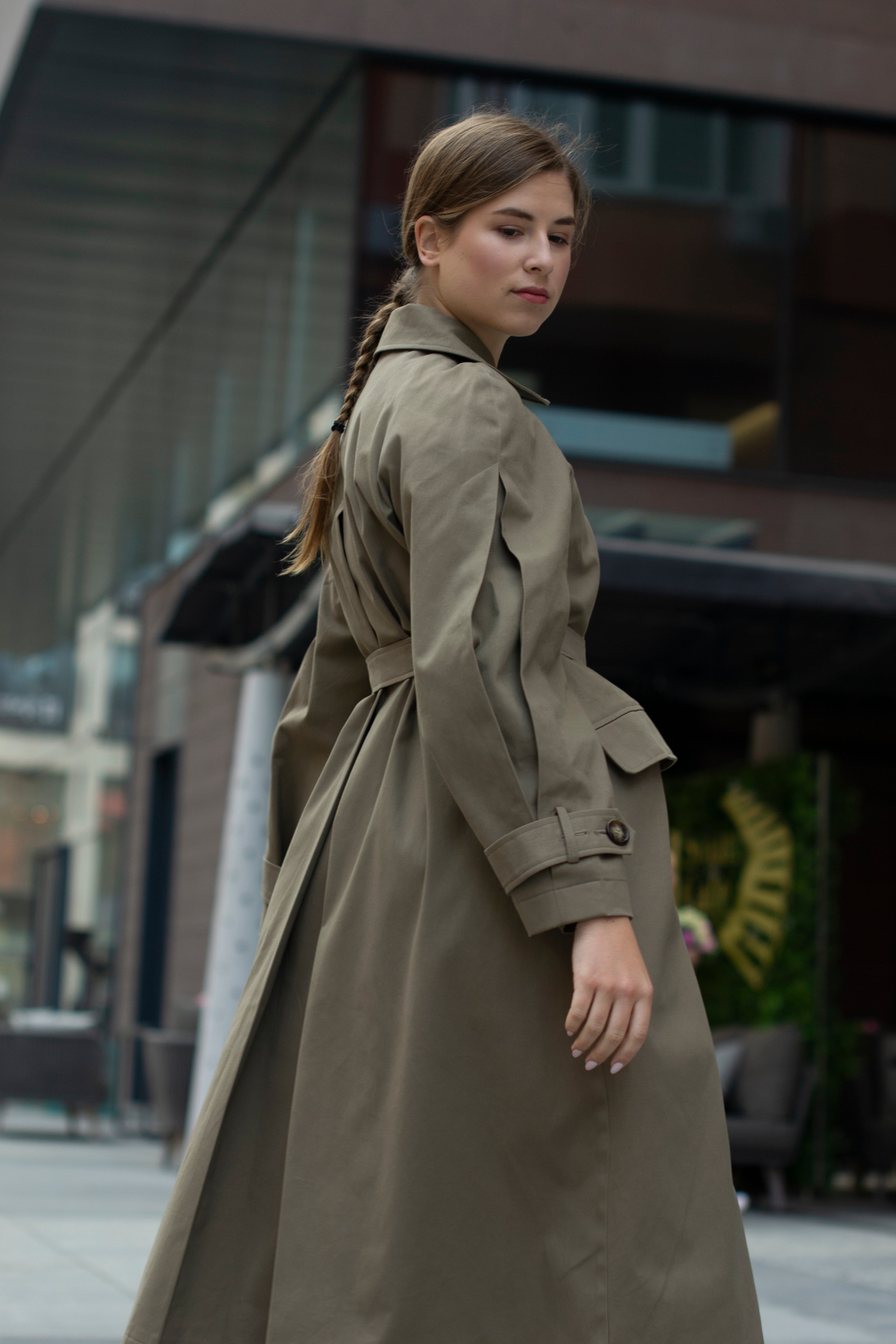 Trench coat Toronto in taupe
