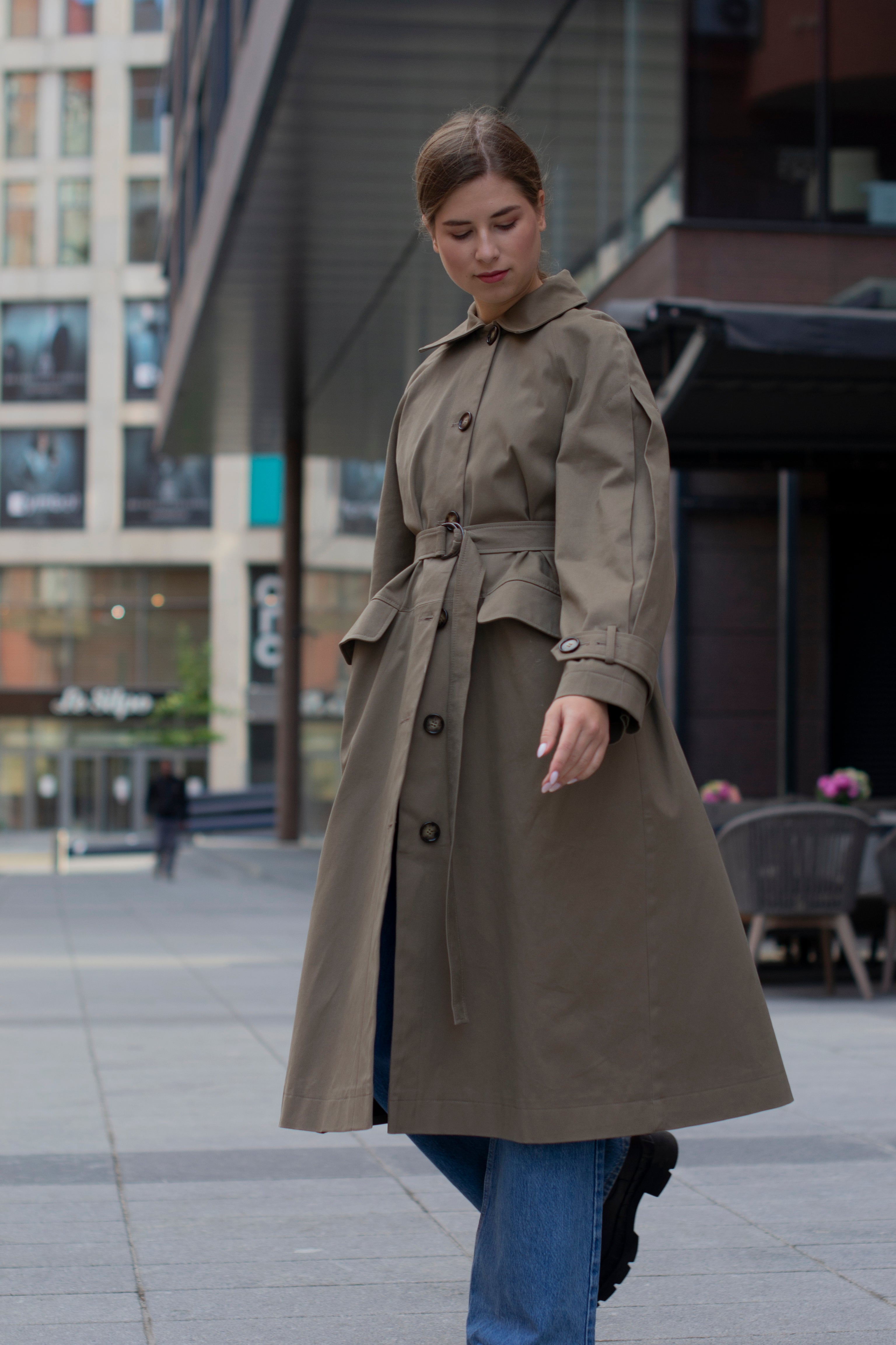 Trench coat Toronto in taupe