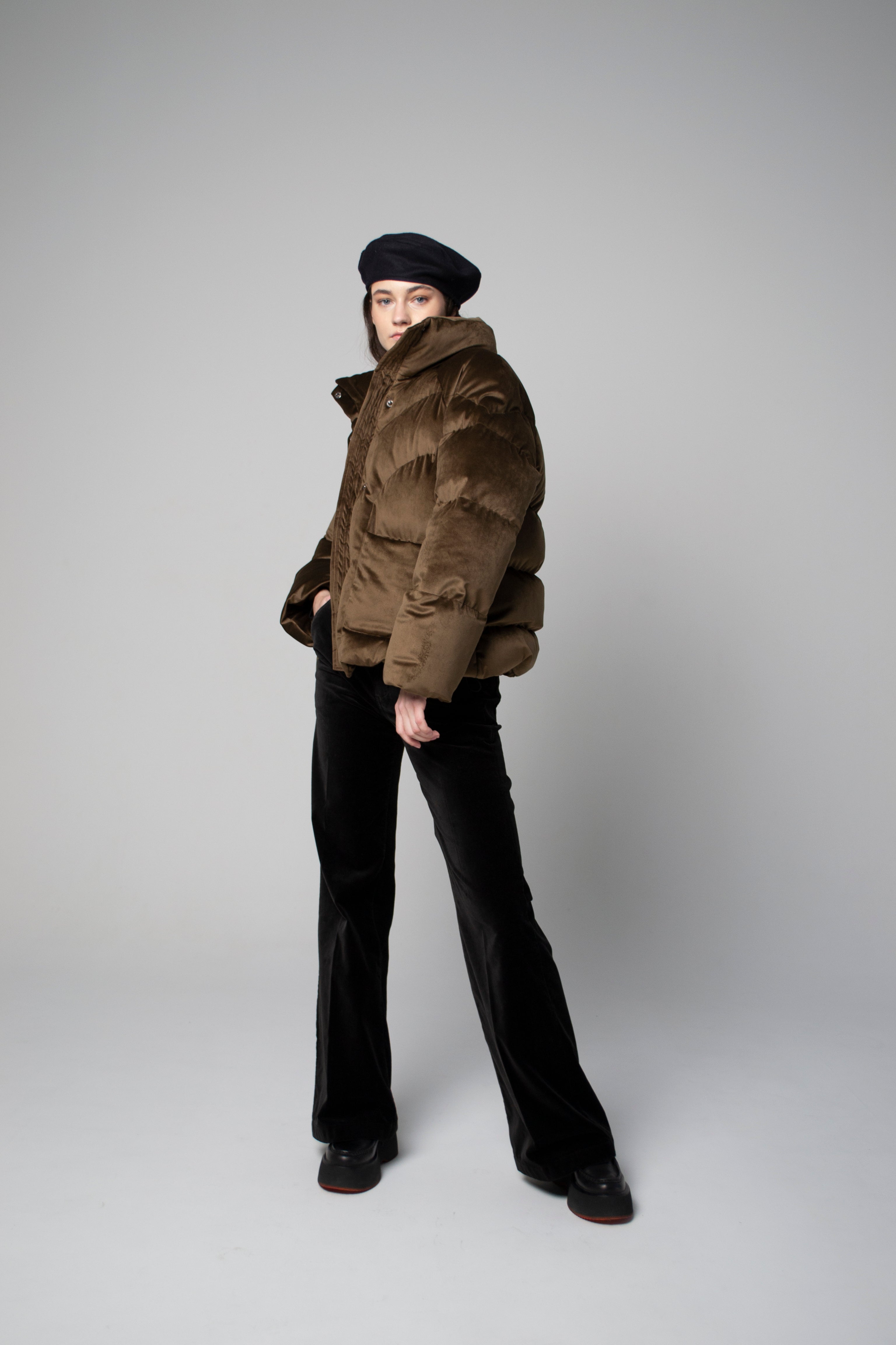 Пуховик ANTIB / горіховий