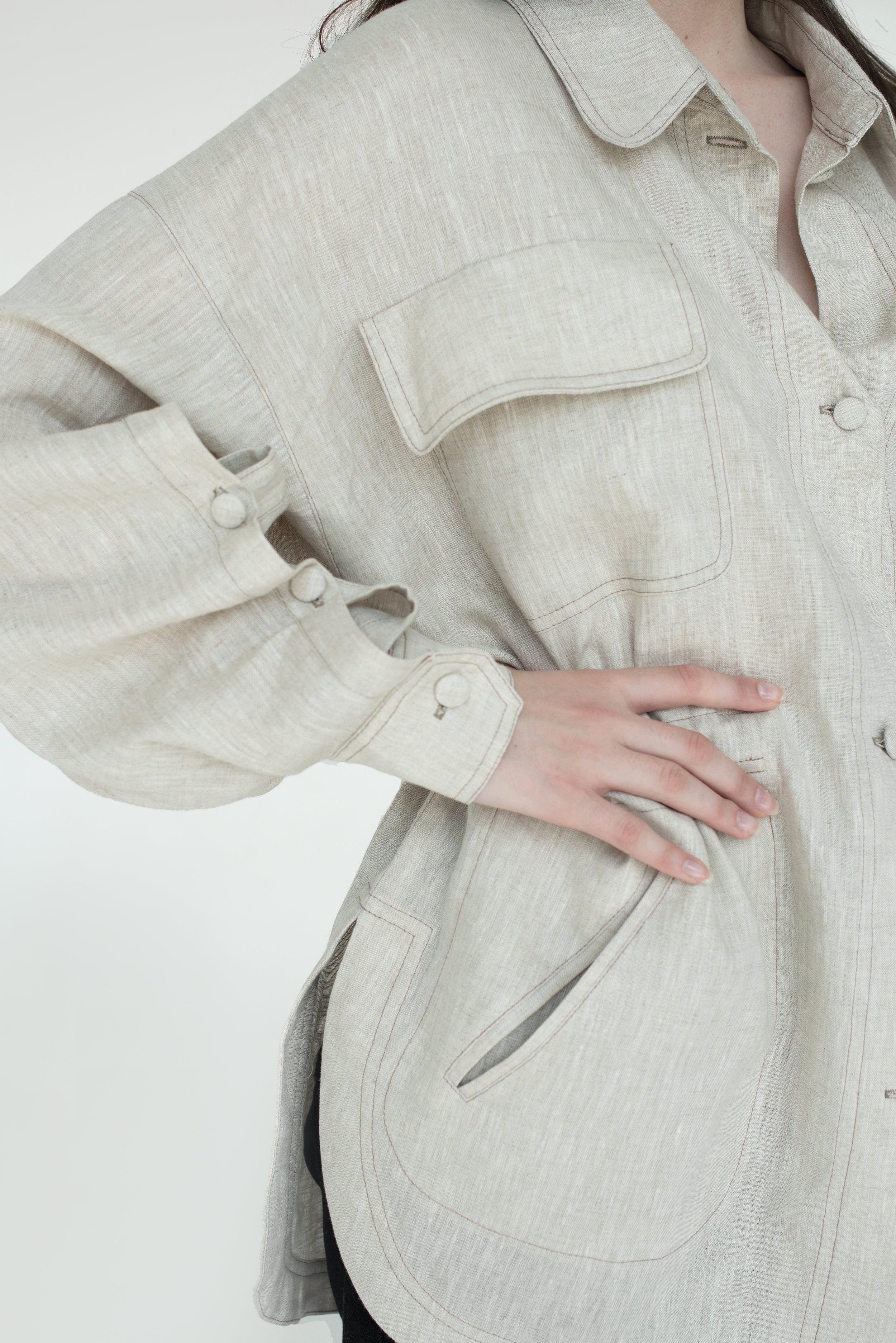 SUNDAY shirt in beige