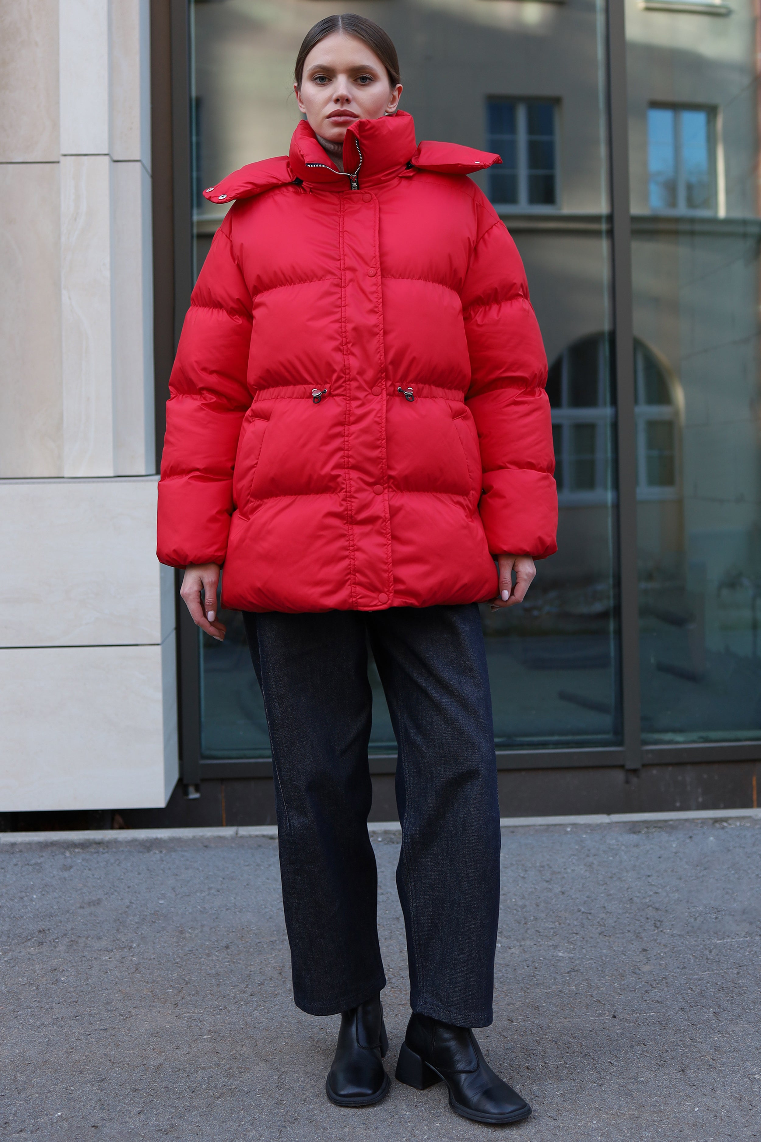 Пуховик ORESUND / червоний