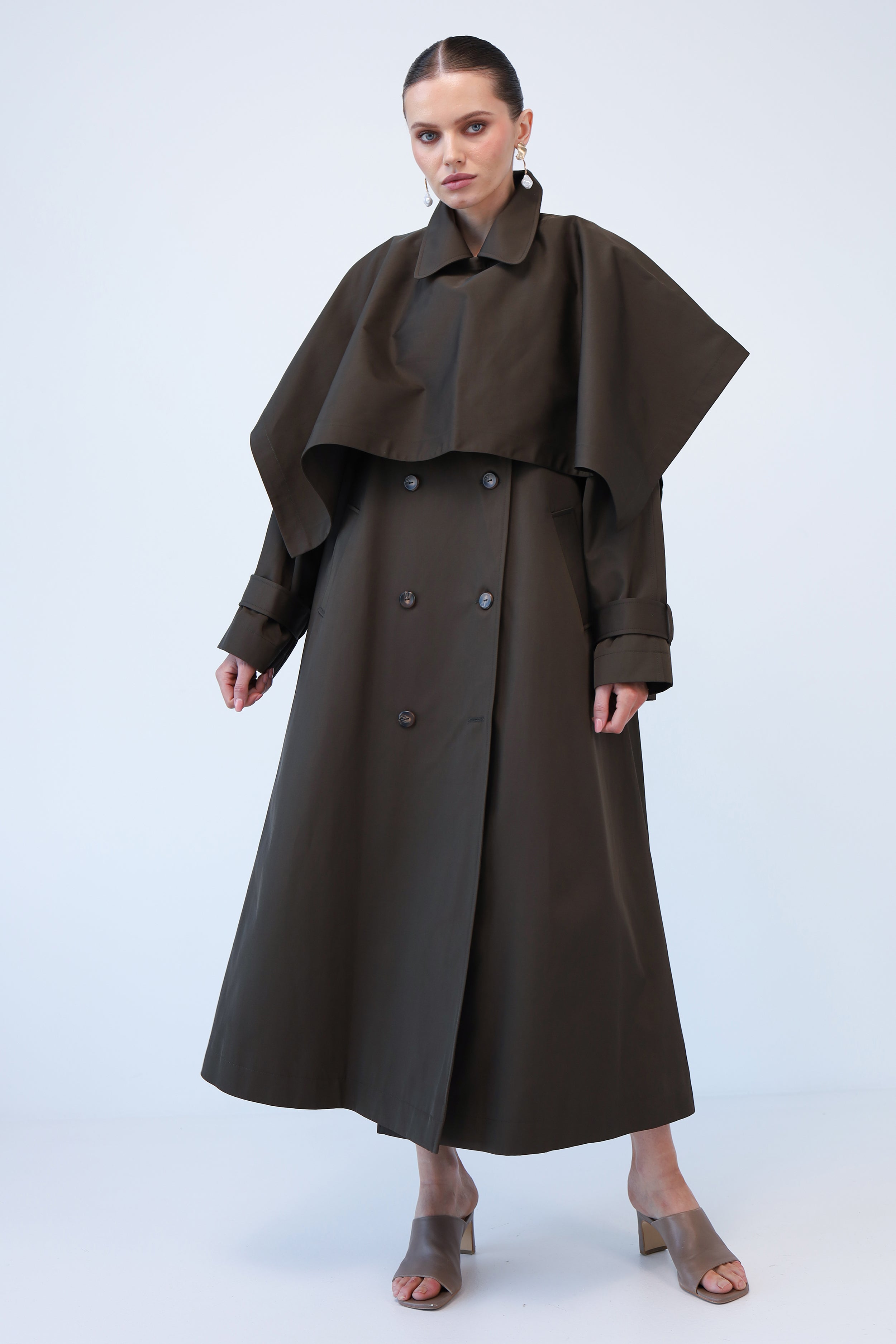 Тренчкот AMSTERDAM / хакі