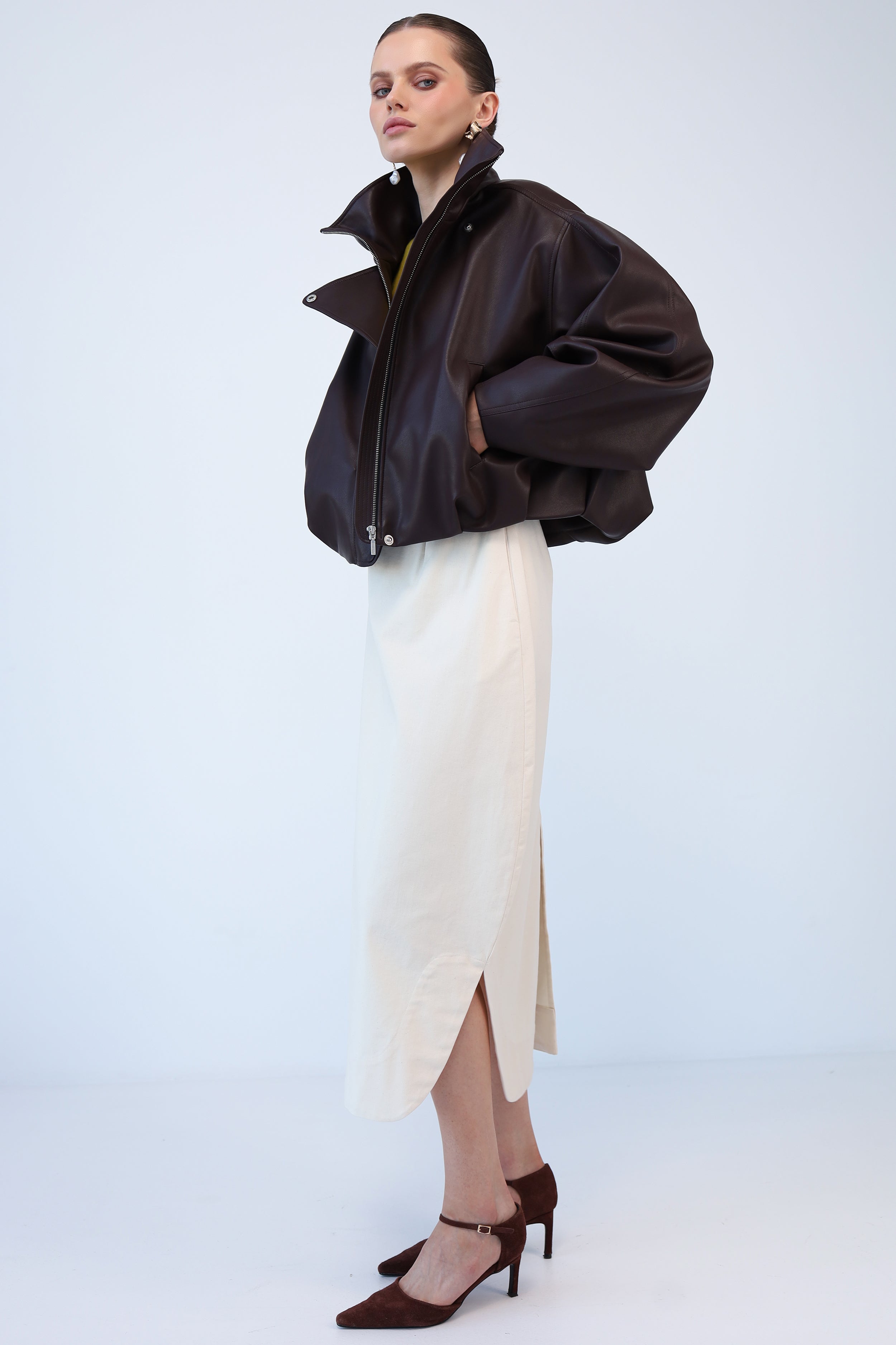 Куртка ZURICH / бургунді