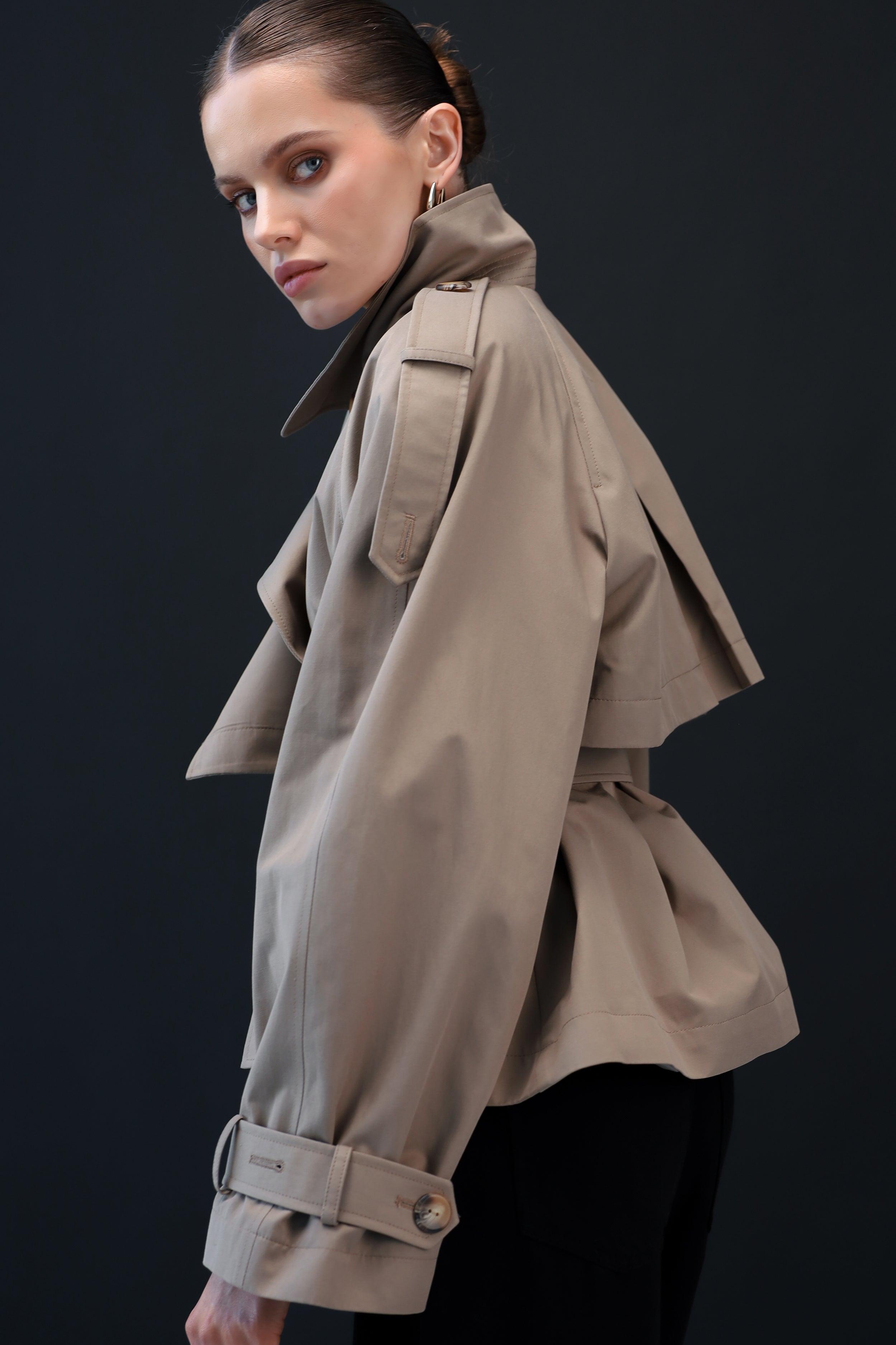 Тренч MILANO / бежевий