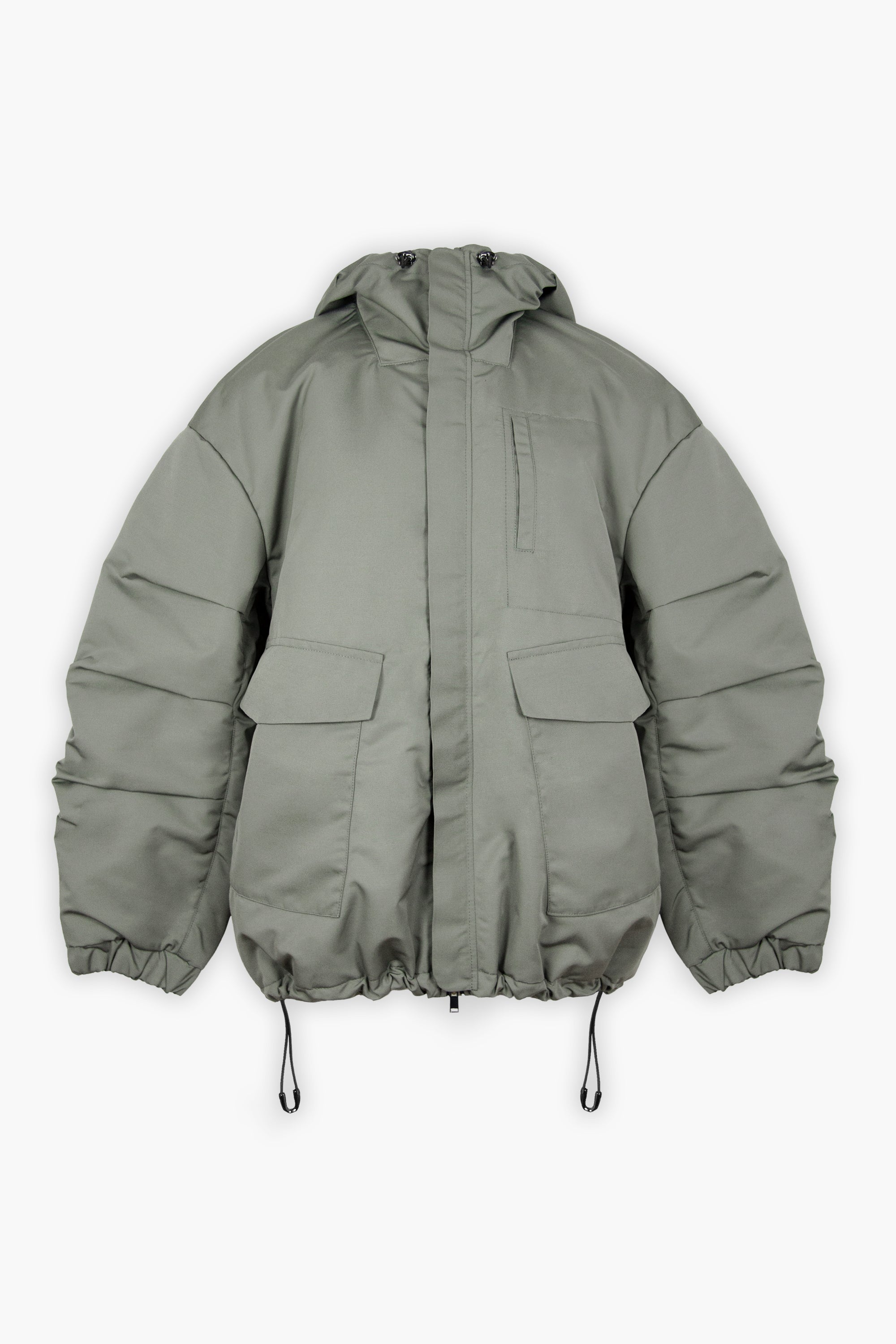 RAIN jacket / green grey