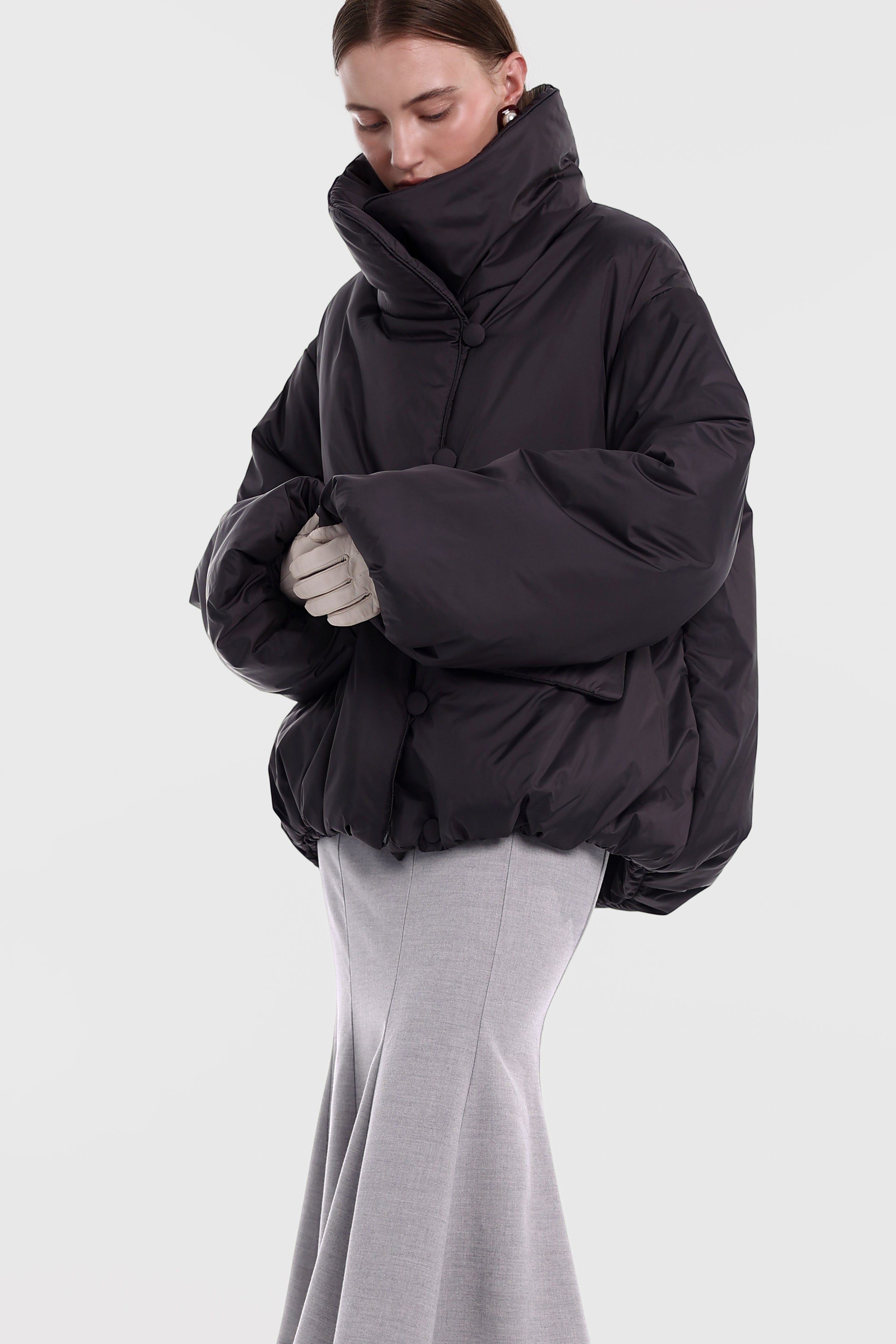 YUKI jacket in taupe