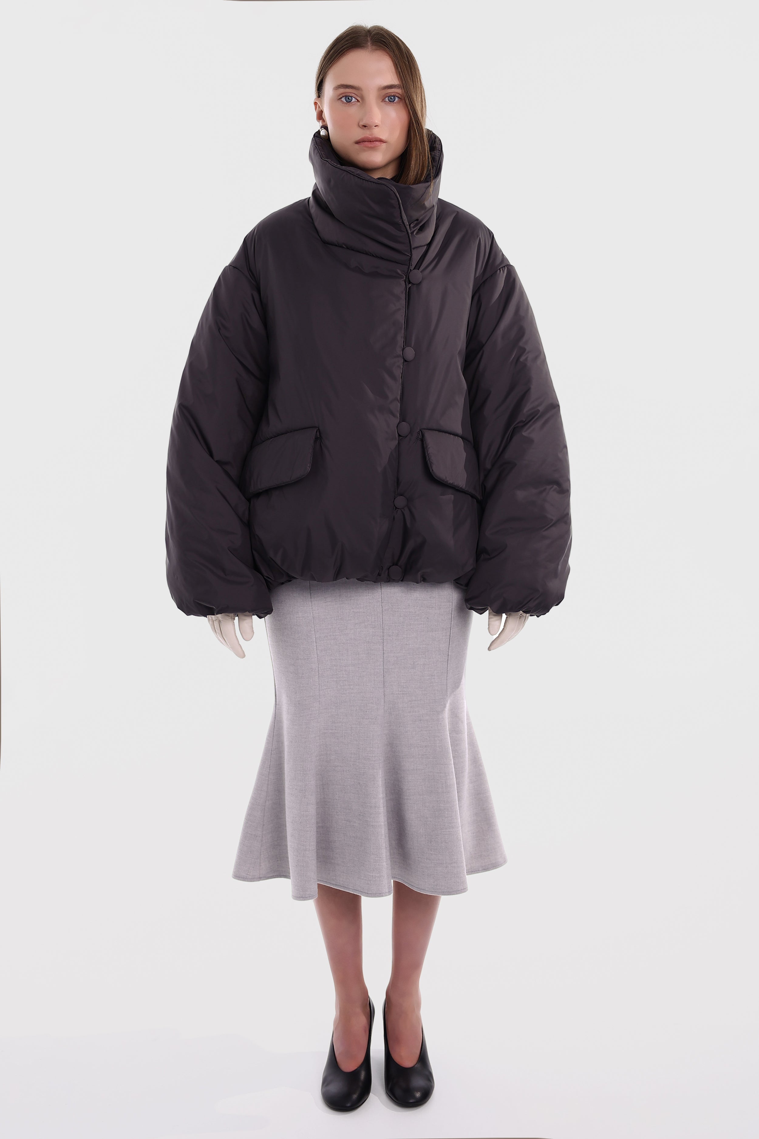 YUKI jacket in taupe