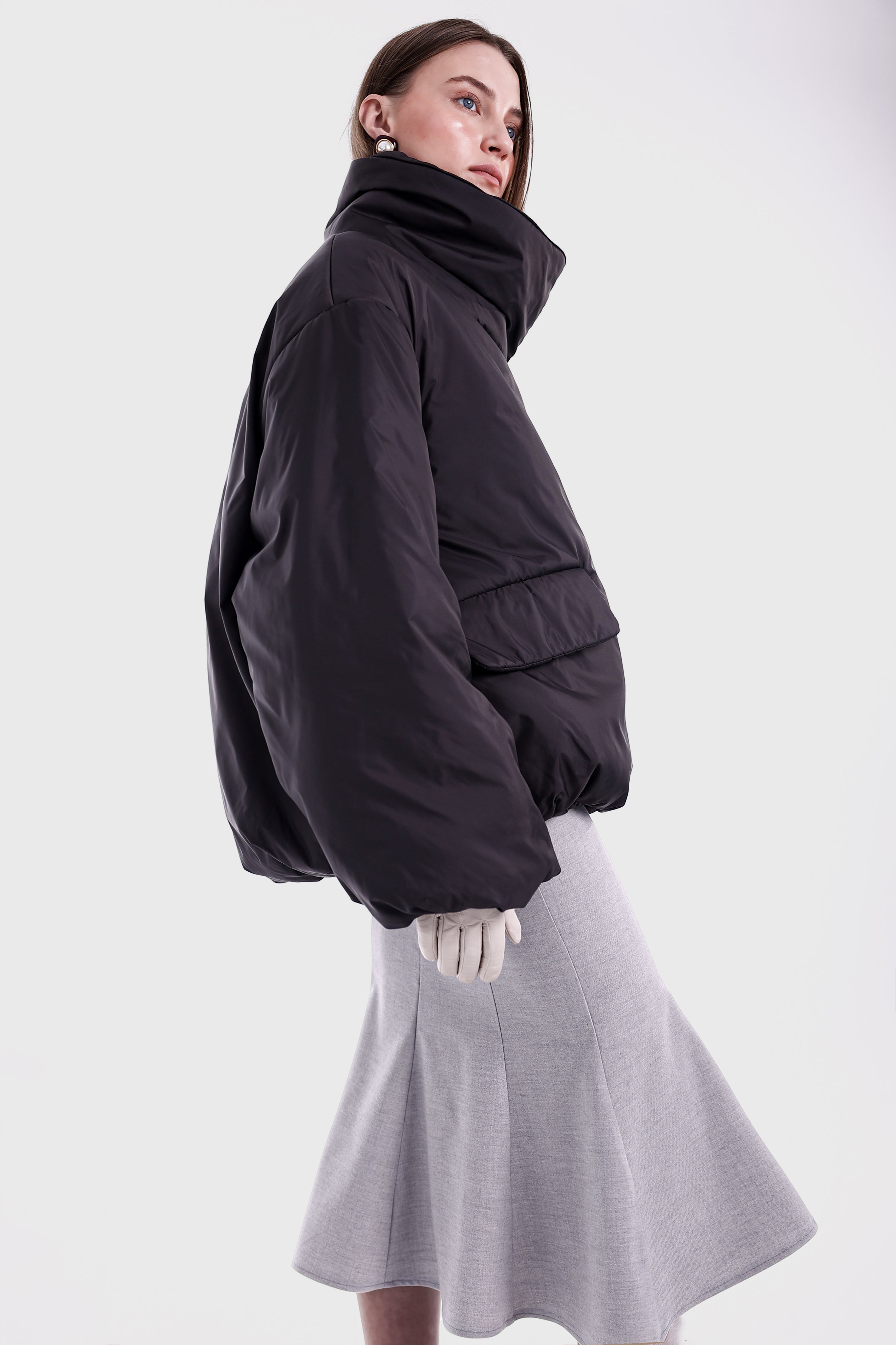 YUKI jacket in taupe