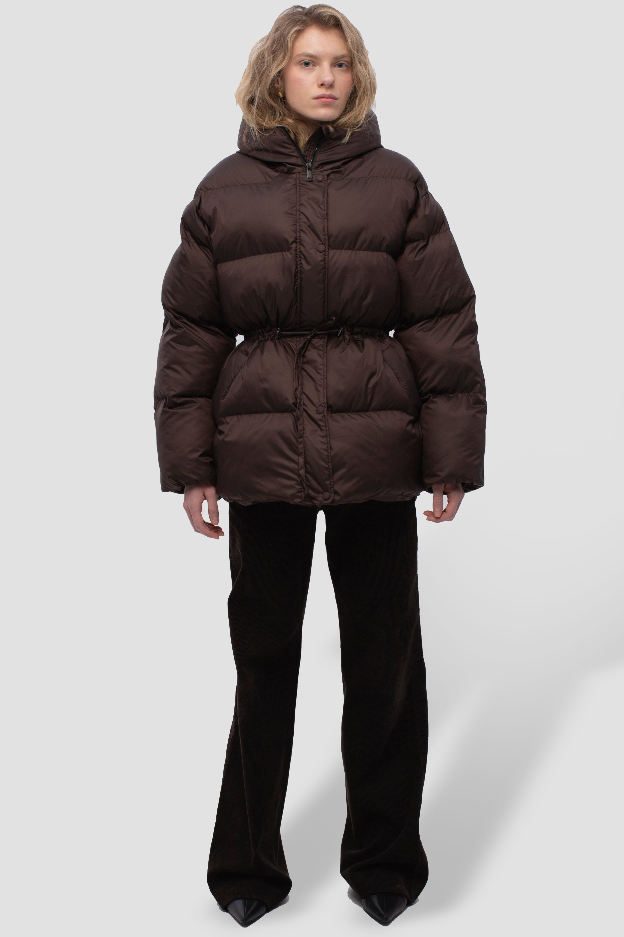 ORESUND puffer / chocolate